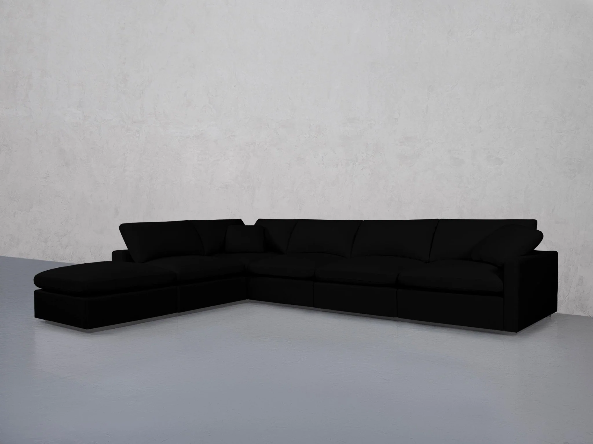 6-Seat Modular Corner Lounger Sectional (Thin Arms) - Image 114