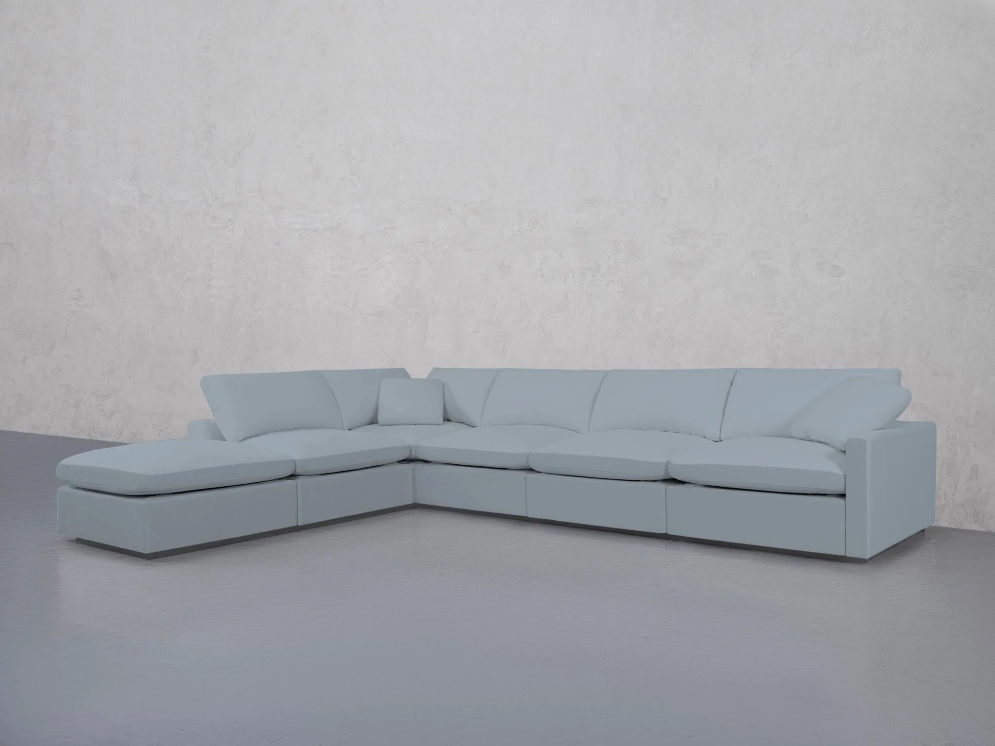 6-Seat Modular Corner Lounger Sectional (Thin Arms) - Image 121