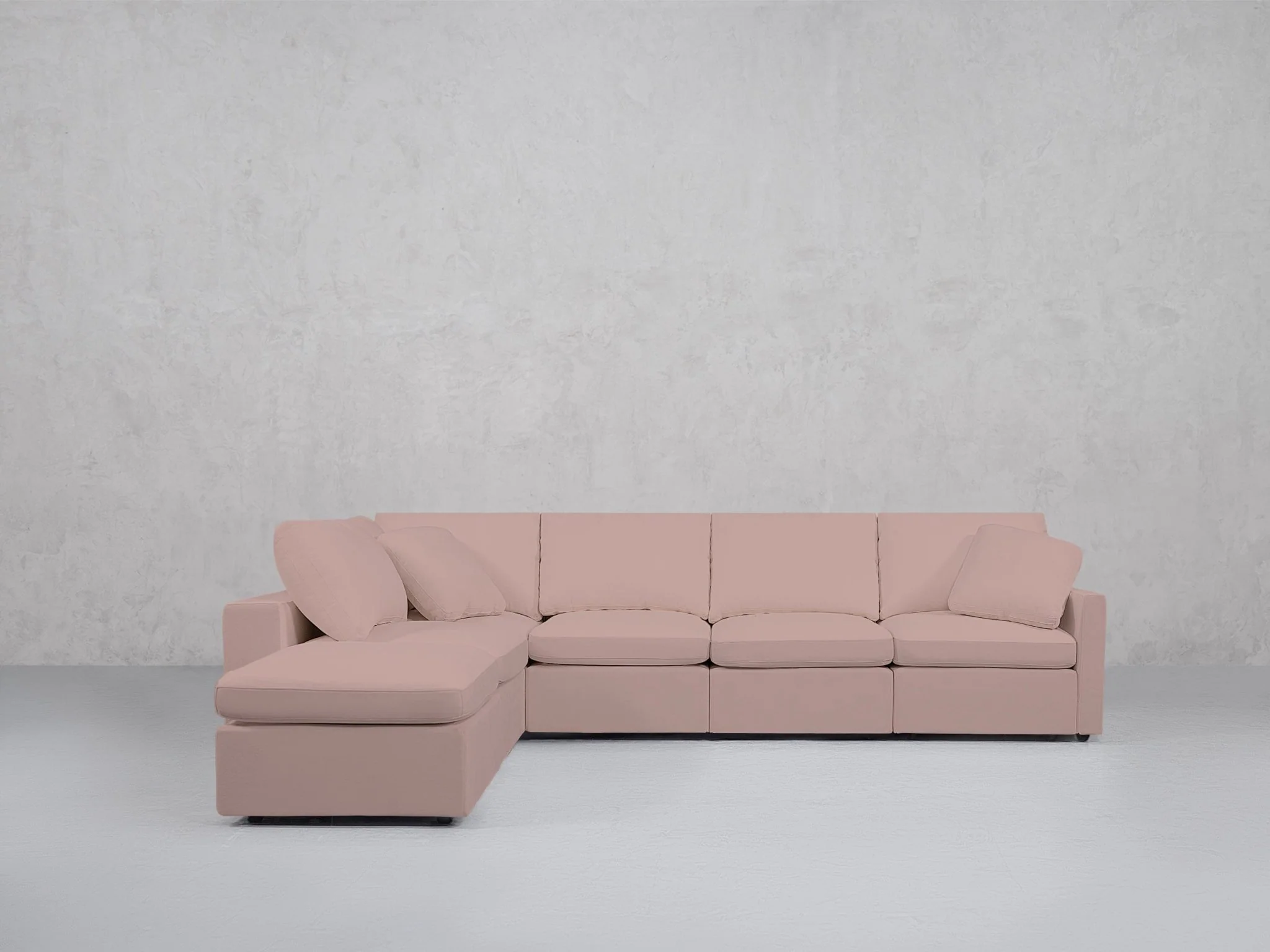 6-Seat Modular Corner Lounger Sectional (Thin Arms) - Image 129