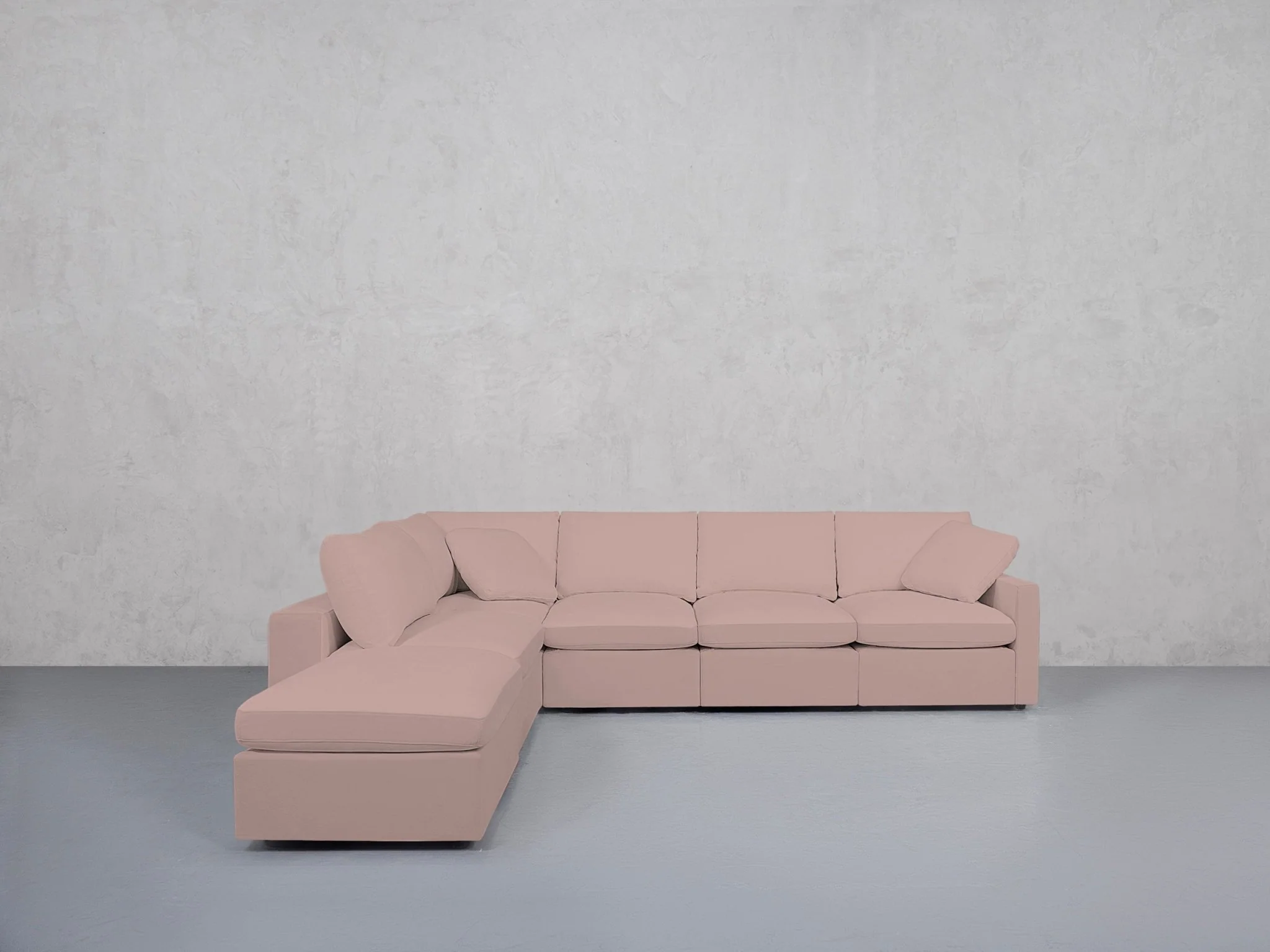 6-Seat Modular Corner Lounger Sectional (Thin Arms) - Image 130