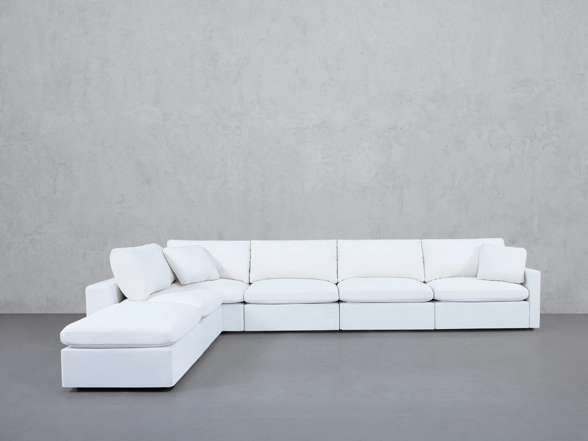 6-Seat Modular Corner Lounger Sectional (Thin Arms) - Image 134
