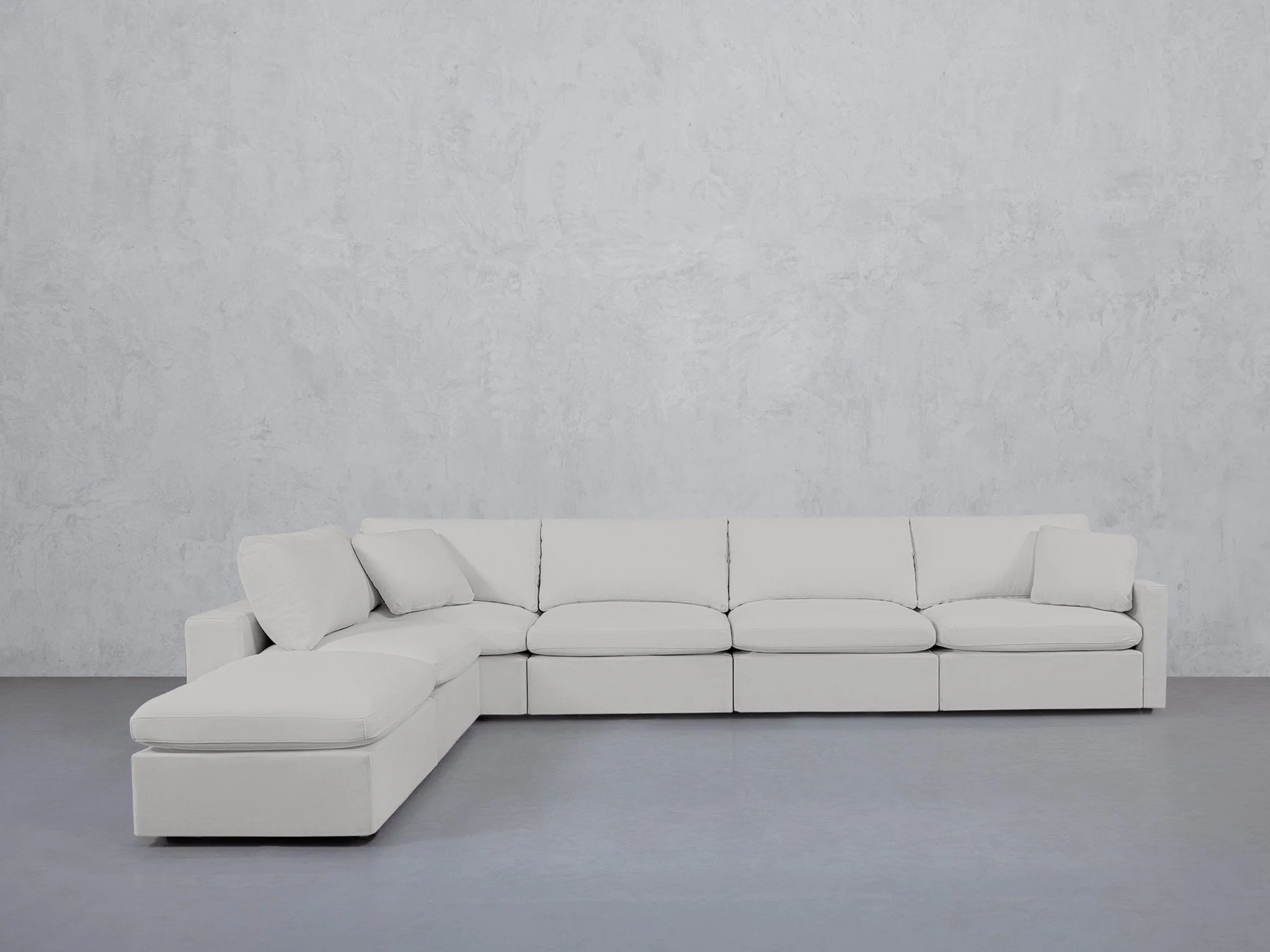 6-Seat Modular Corner Lounger Sectional (Thin Arms) - Image 144