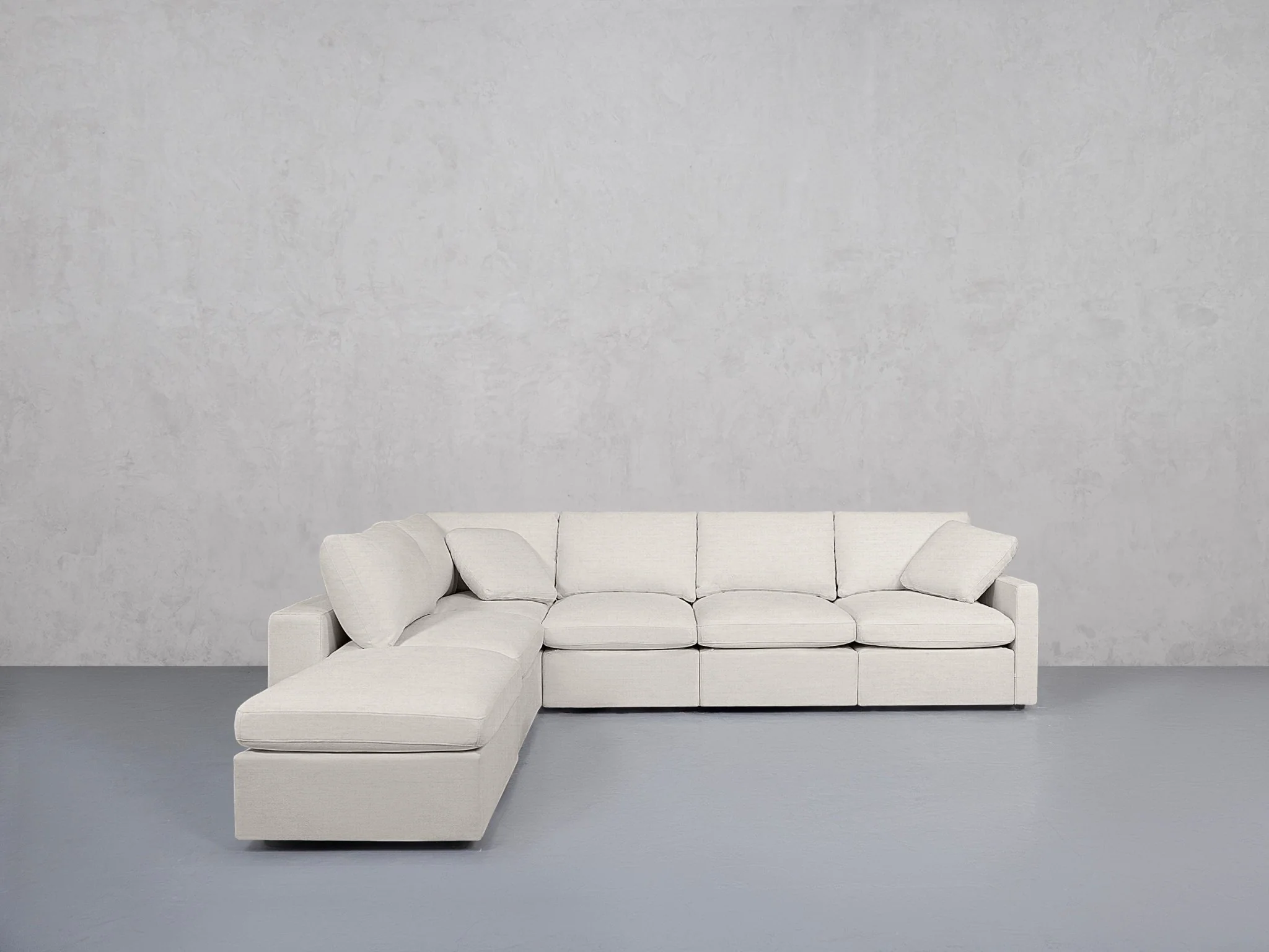6-Seat Modular Corner Lounger Sectional (Thin Arms) - Image 18