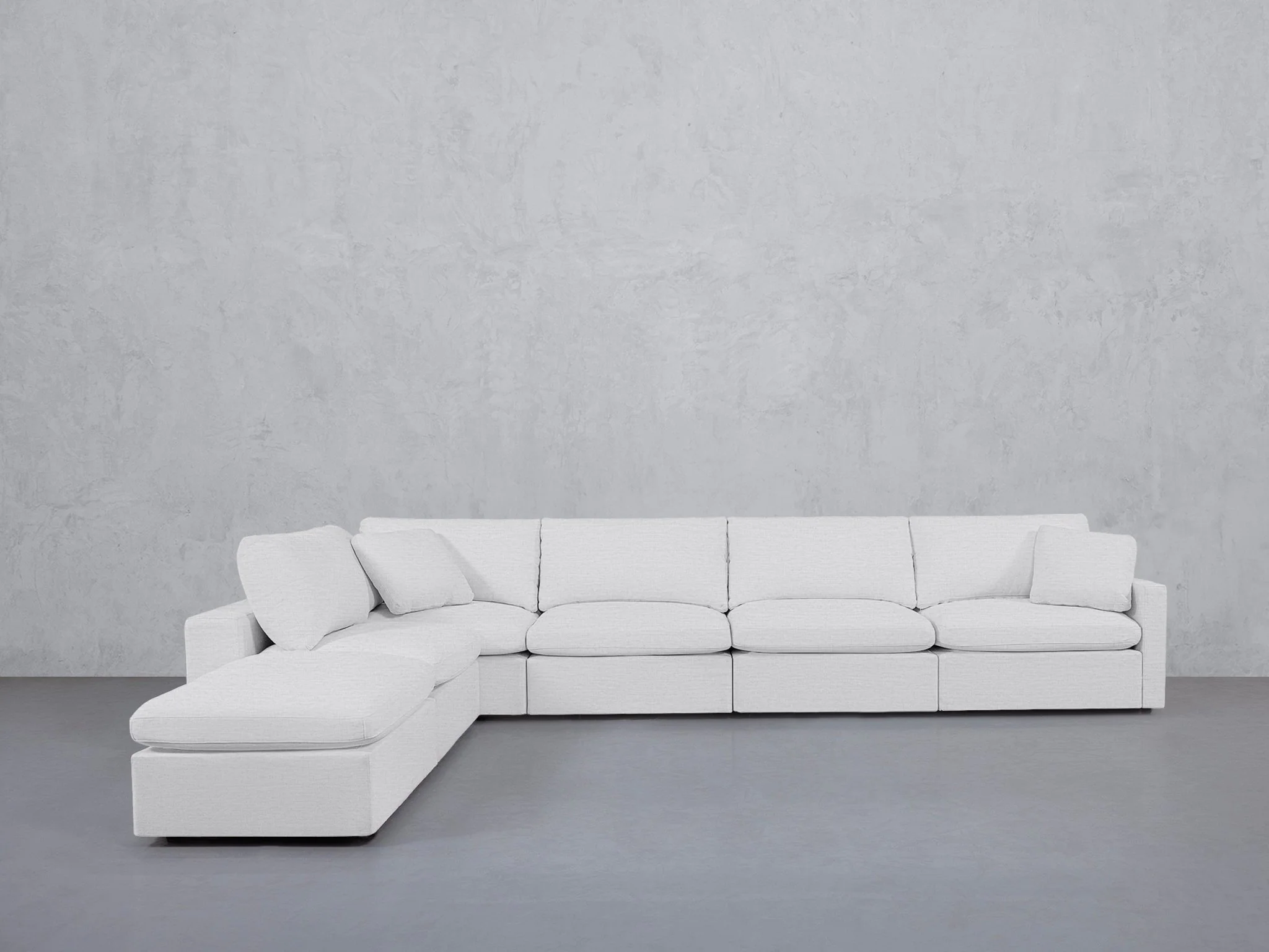 6-Seat Modular Corner Lounger Sectional (Thin Arms) - Image 22