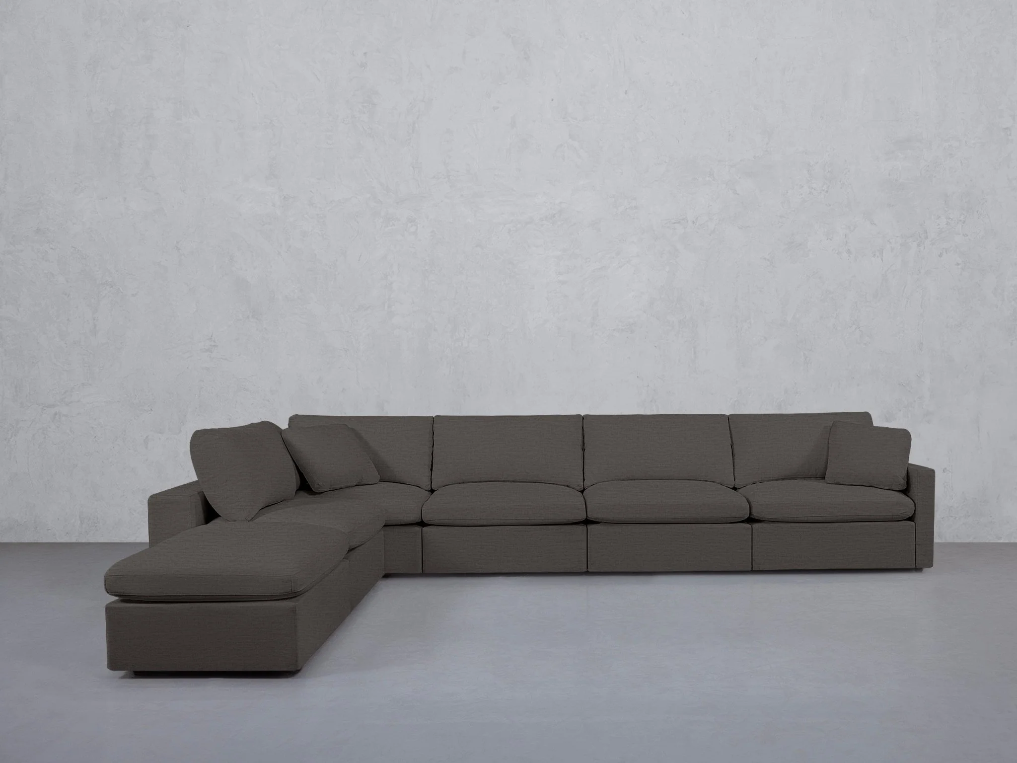 6-Seat Modular Corner Lounger Sectional (Thin Arms) - Image 29