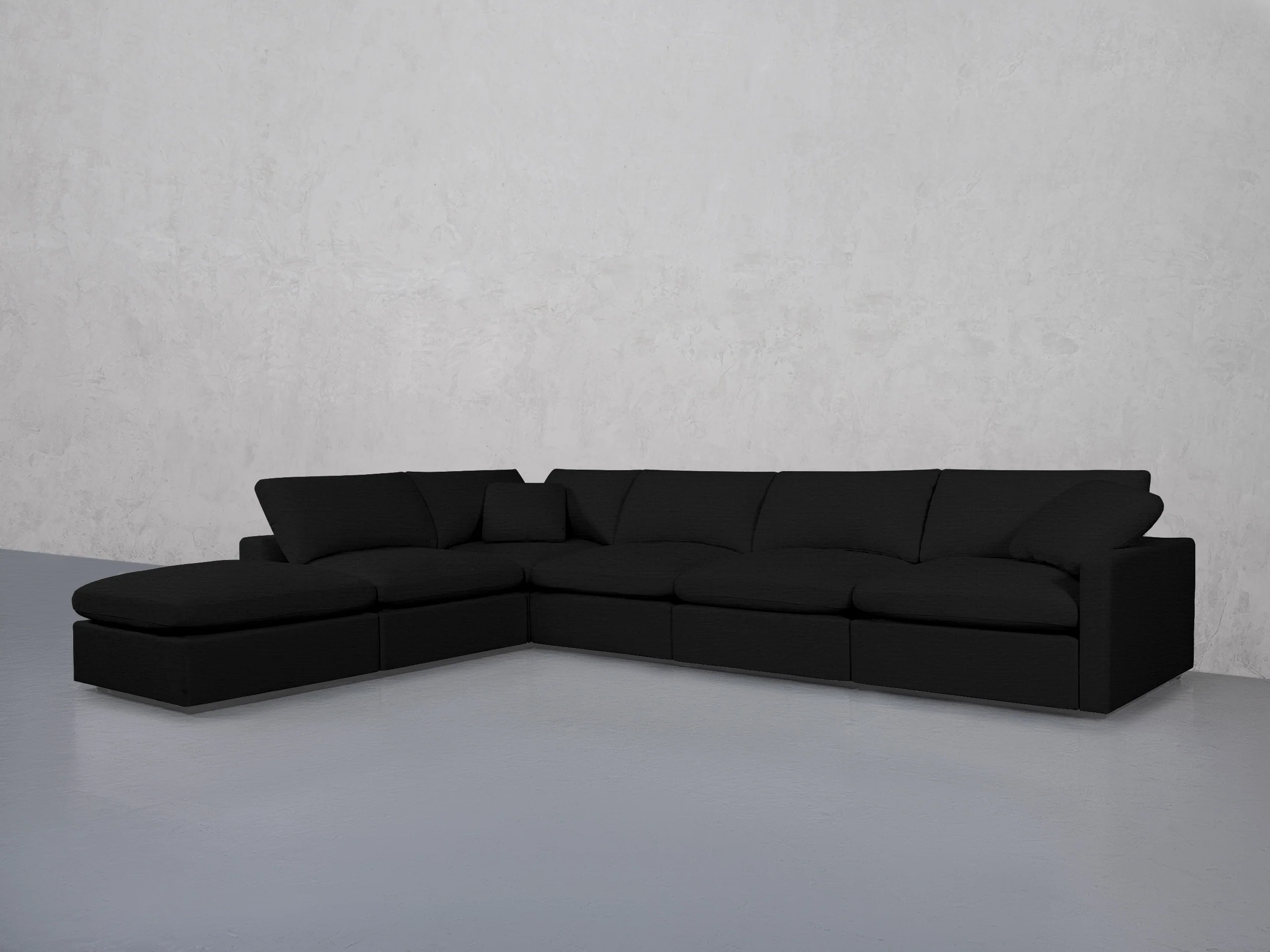 6-Seat Modular Corner Lounger Sectional (Thin Arms) - Image 37