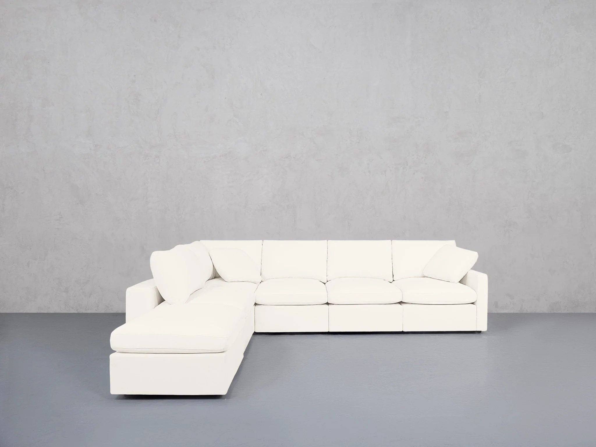6-Seat Modular Corner Lounger Sectional (Thin Arms) - Image 46