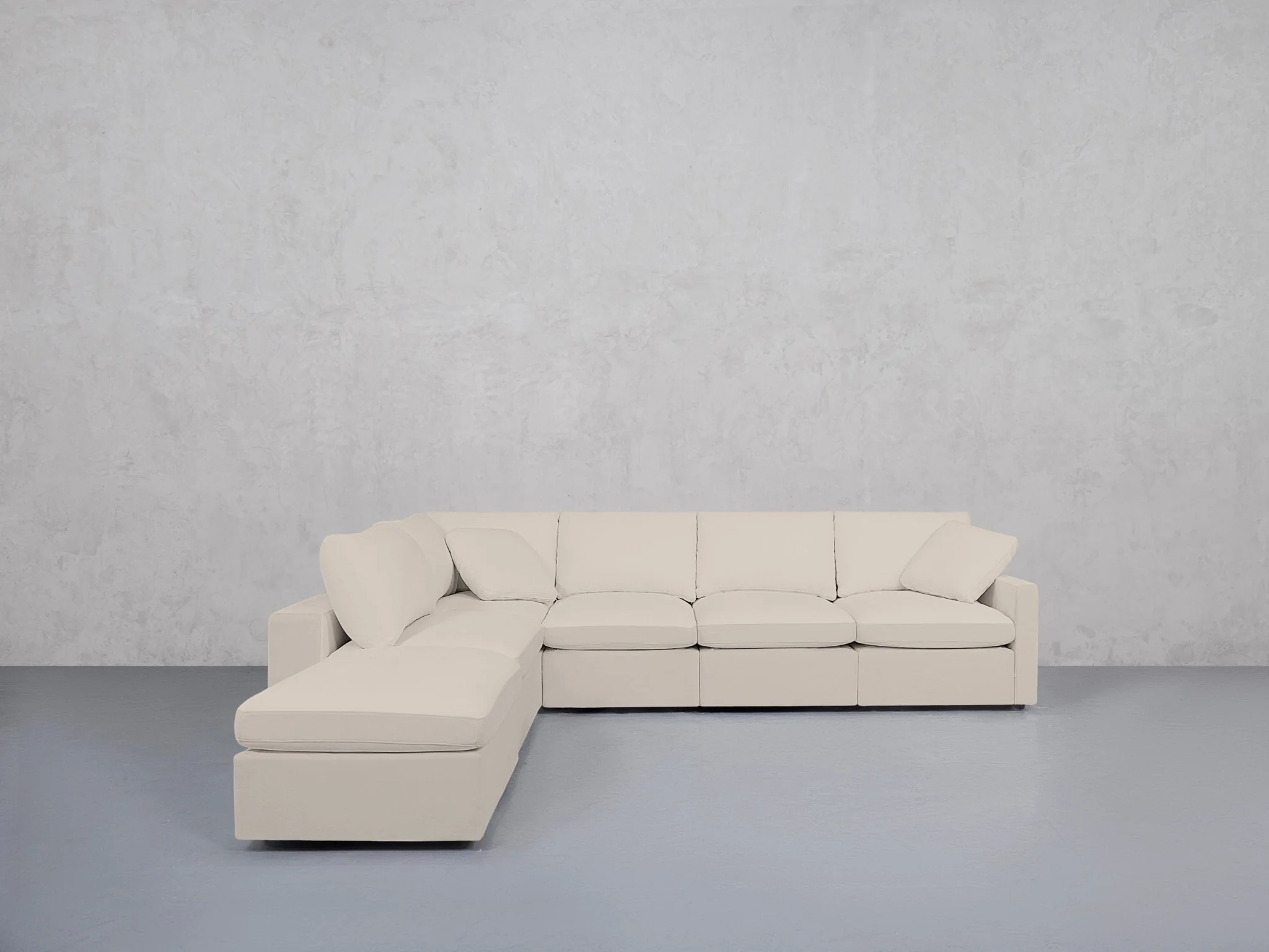 6-Seat Modular Corner Lounger Sectional (Thin Arms) - Image 53