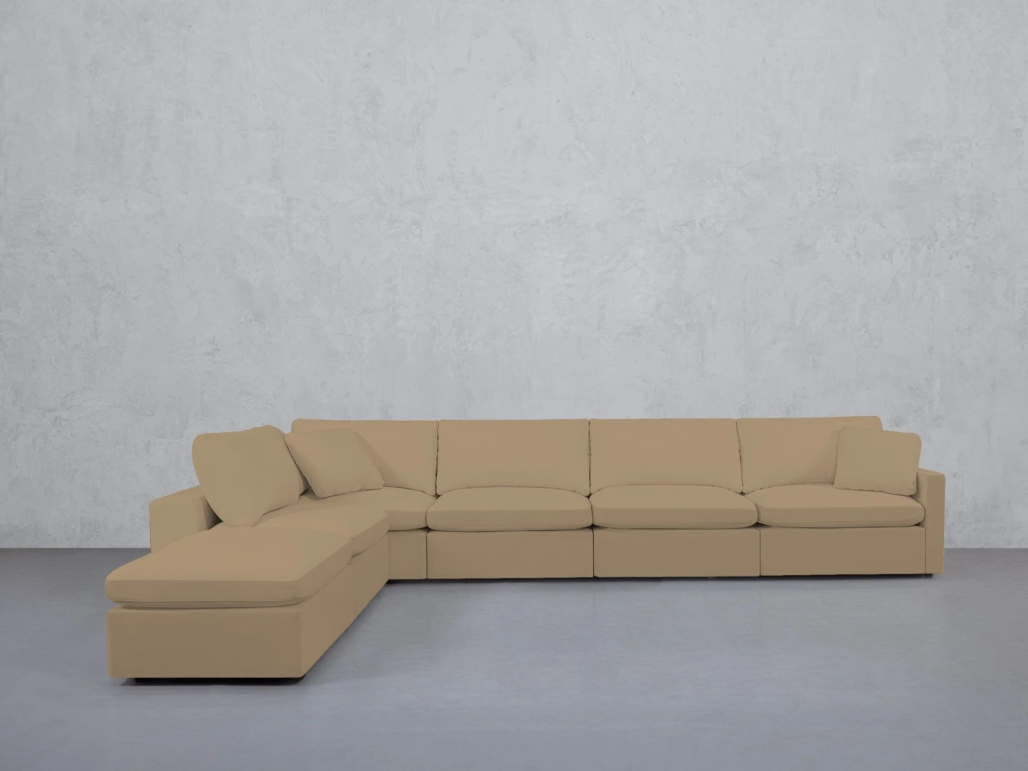 6-Seat Modular Corner Lounger Sectional (Thin Arms) - Image 57