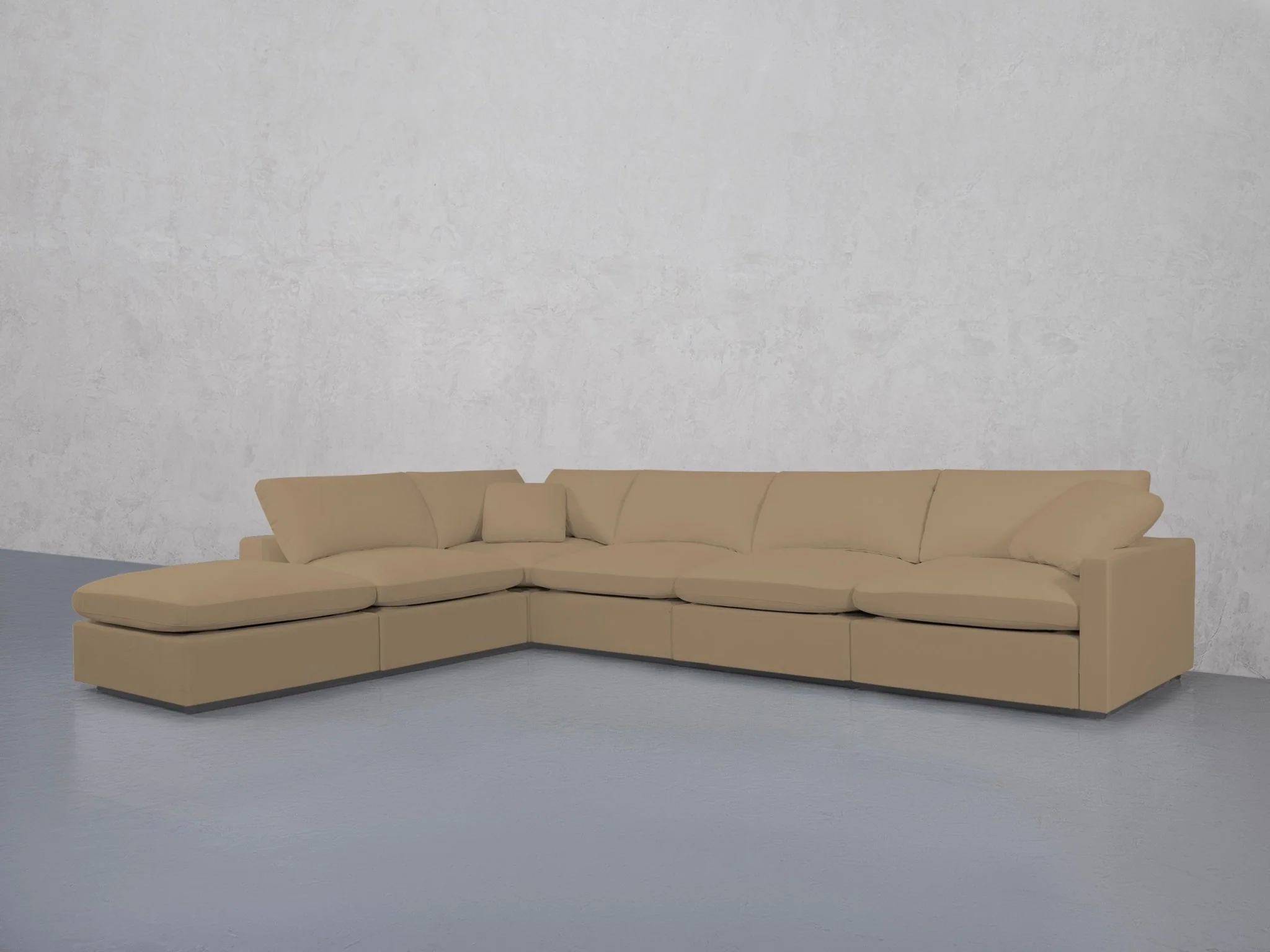 6-Seat Modular Corner Lounger Sectional (Thin Arms) - Image 58