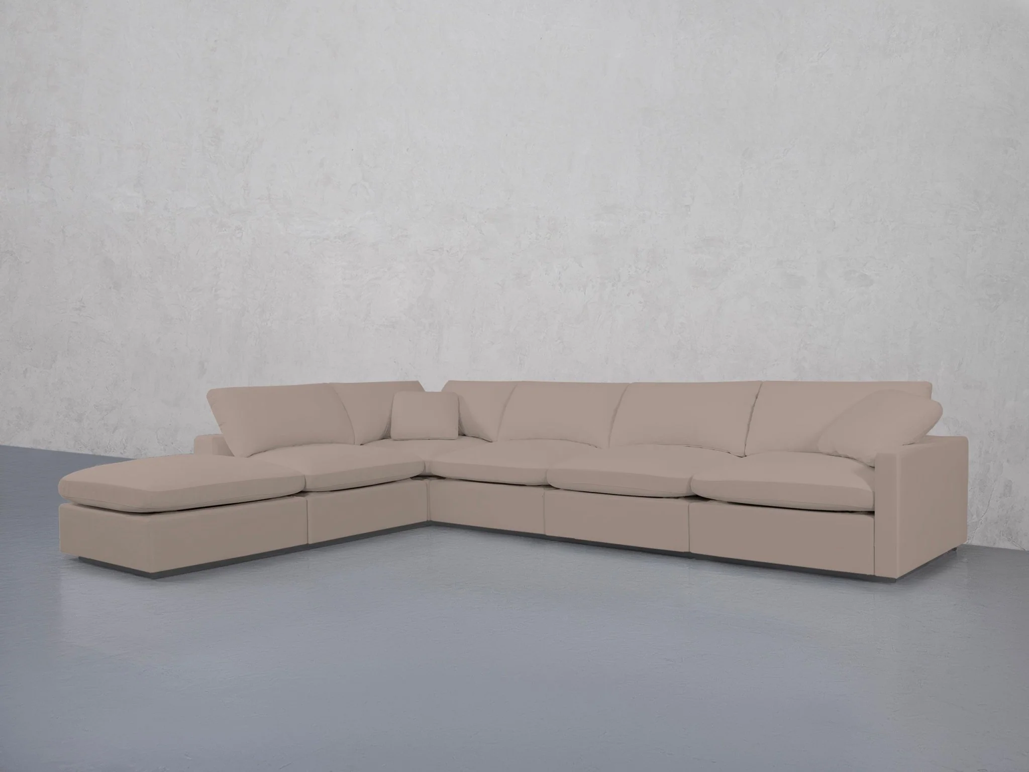 6-Seat Modular Corner Lounger Sectional (Thin Arms) - Image 65