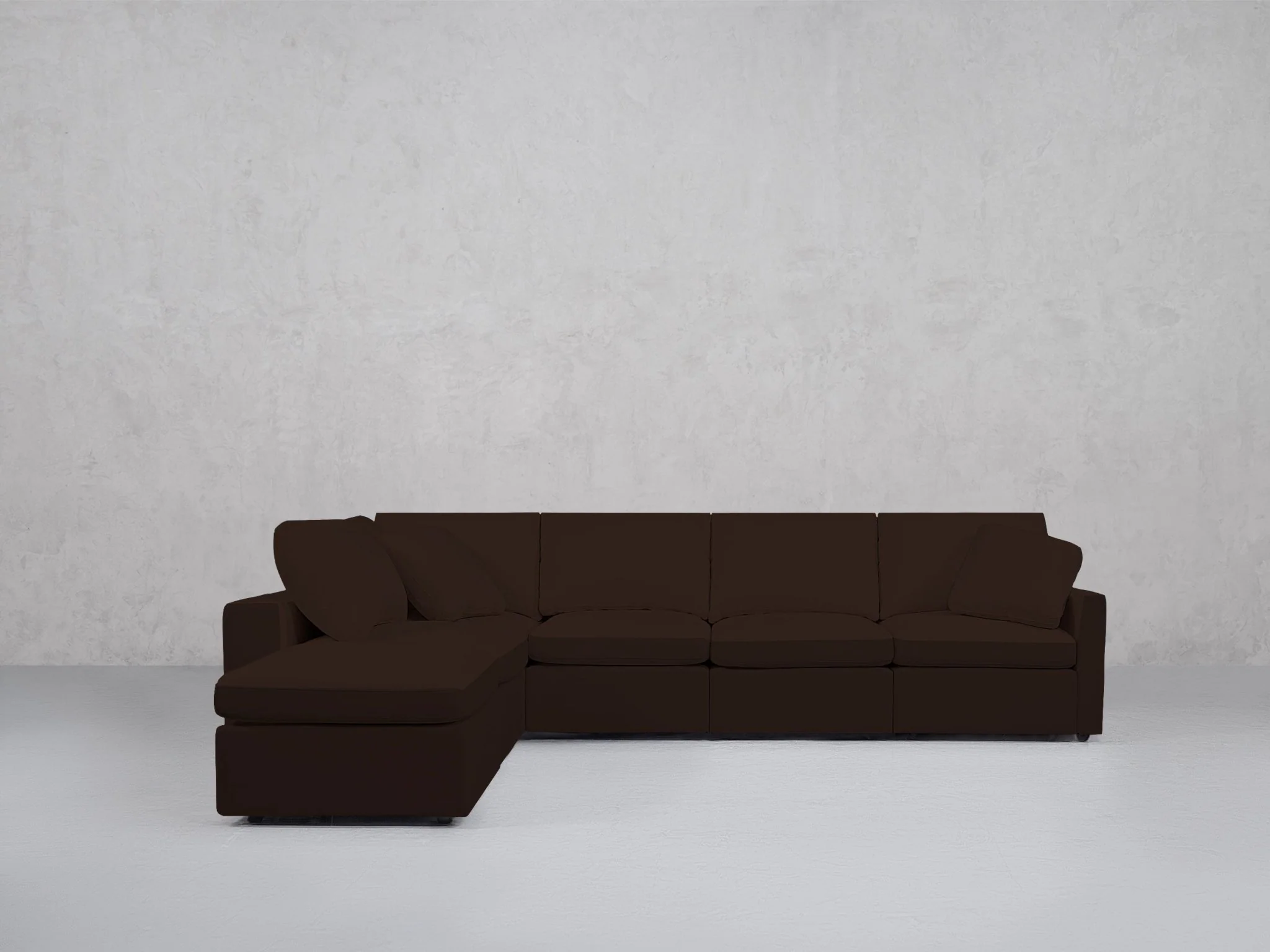 6-Seat Modular Corner Lounger Sectional (Thin Arms) - Image 80