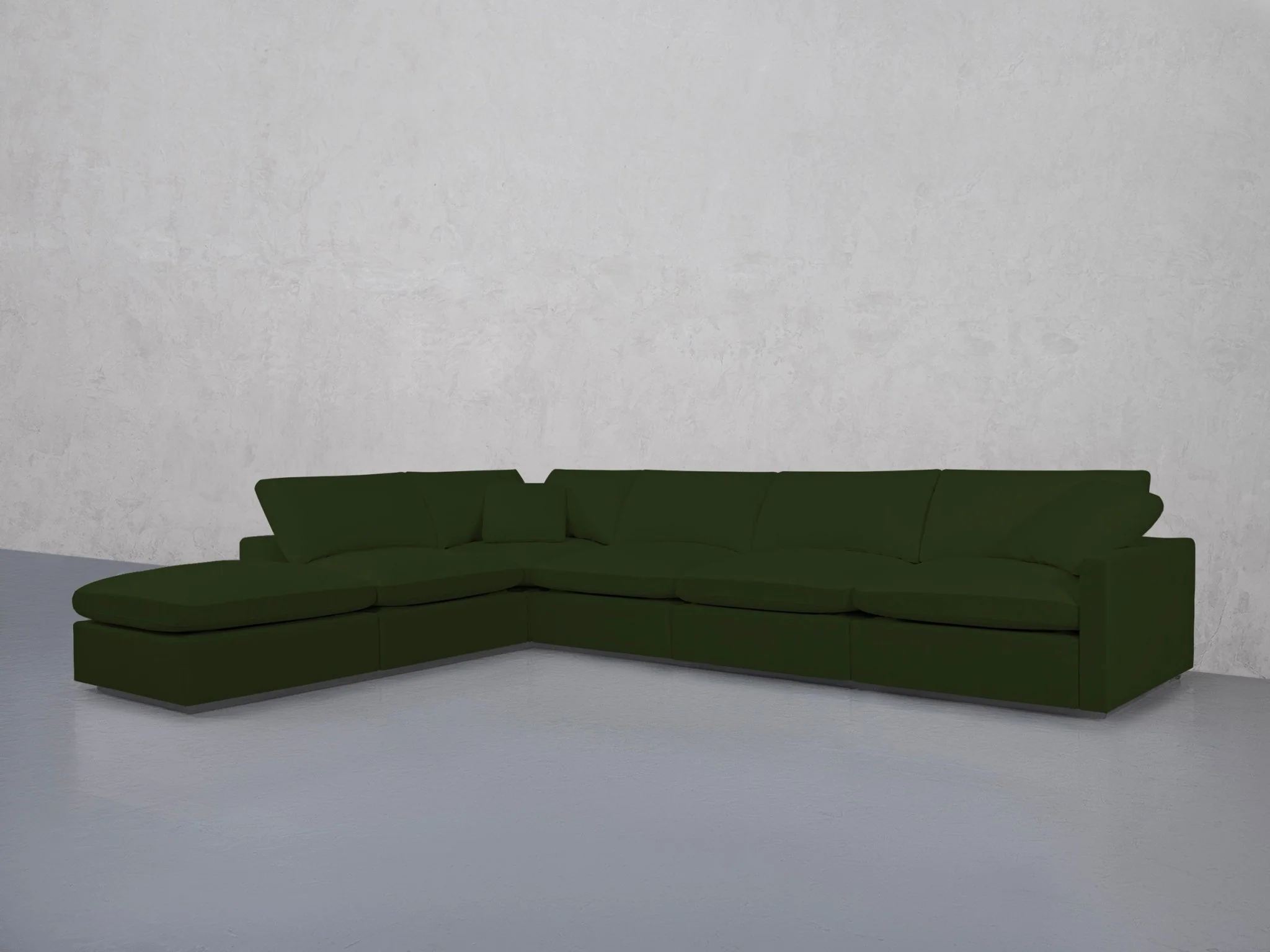 6-Seat Modular Corner Lounger Sectional (Thin Arms) - Image 86