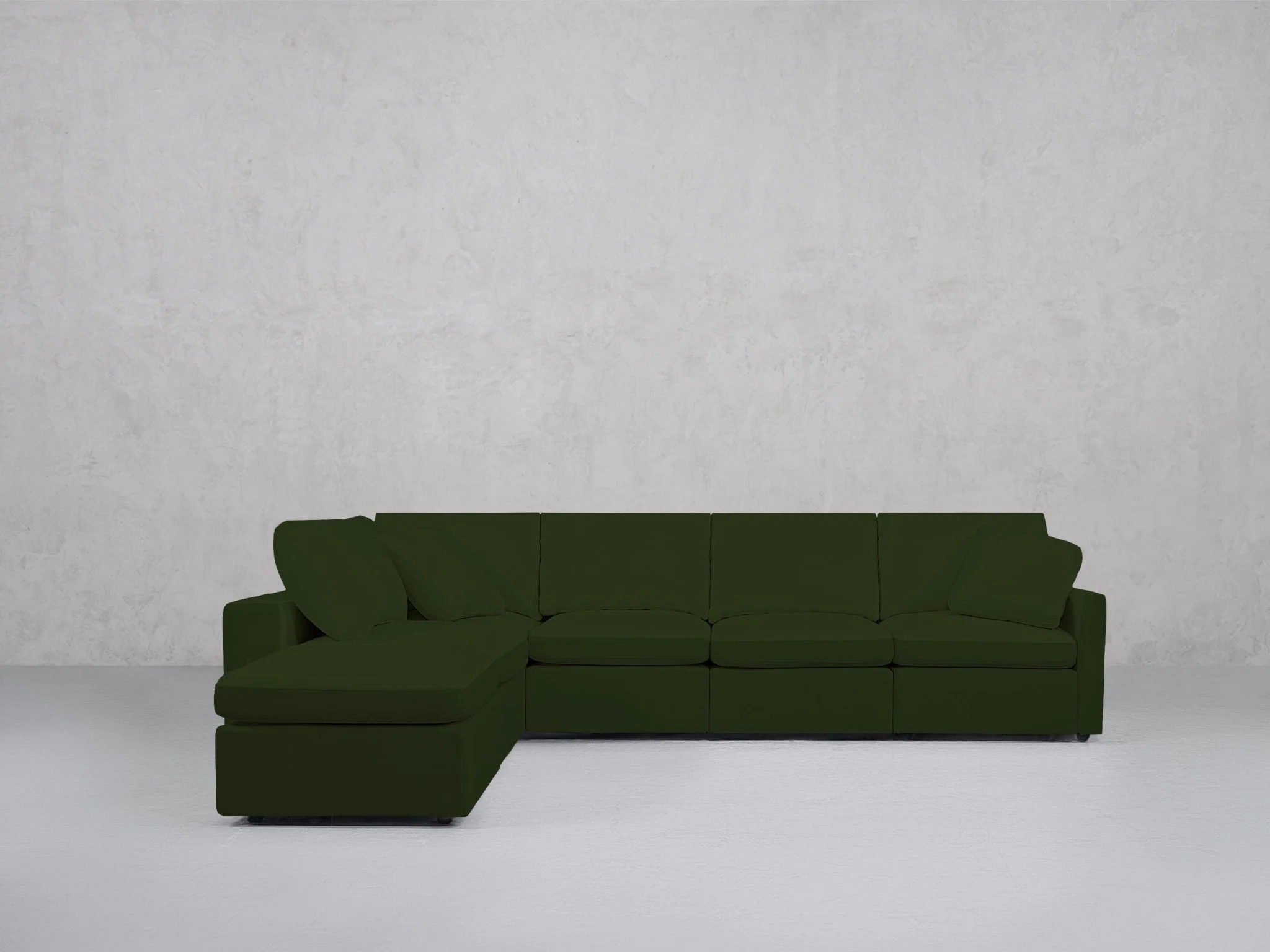 6-Seat Modular Corner Lounger Sectional (Thin Arms) - Image 87