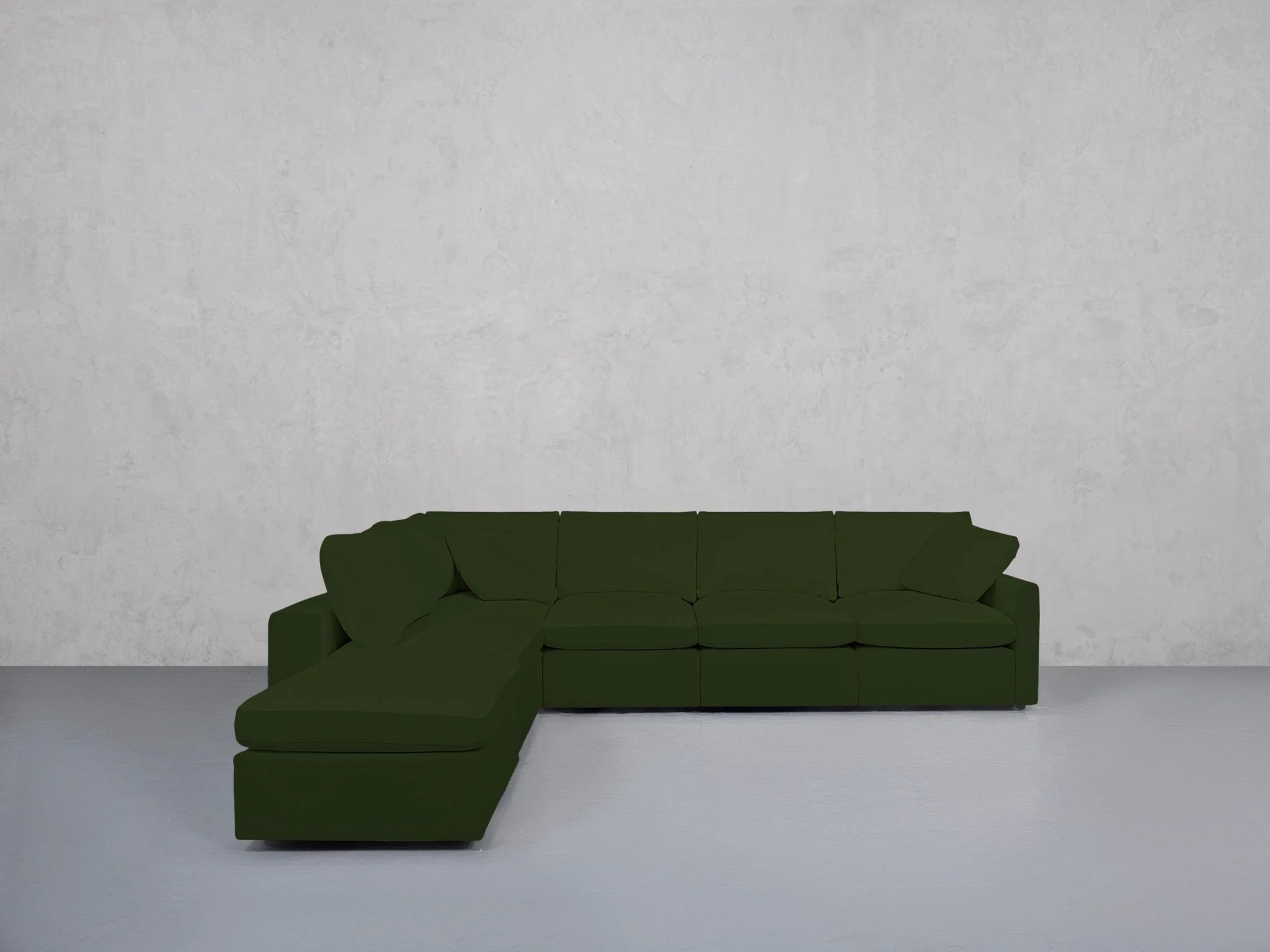 6-Seat Modular Corner Lounger Sectional (Thin Arms) - Image 88