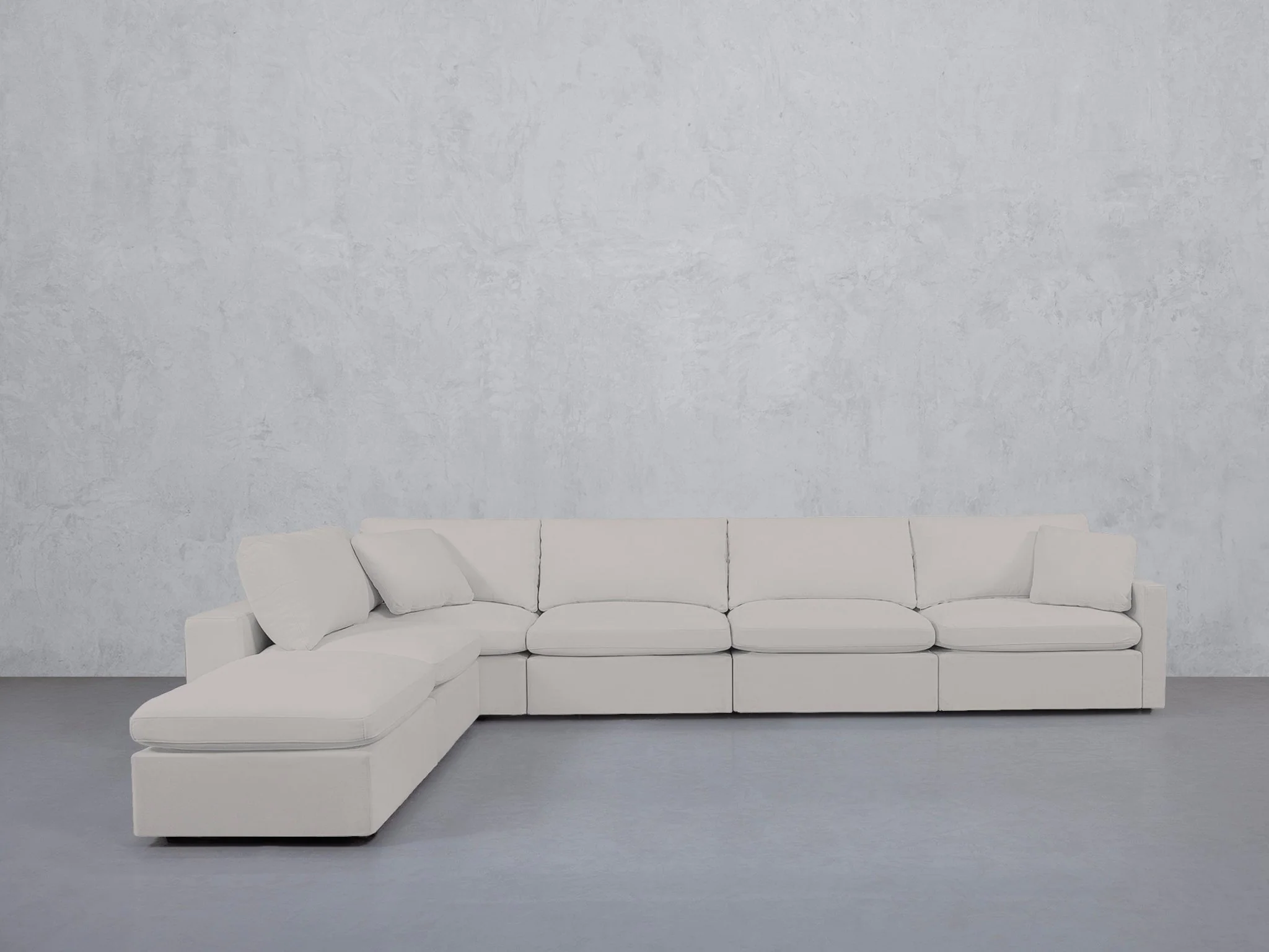 6-Seat Modular Corner Lounger Sectional (Thin Arms) - Image 99