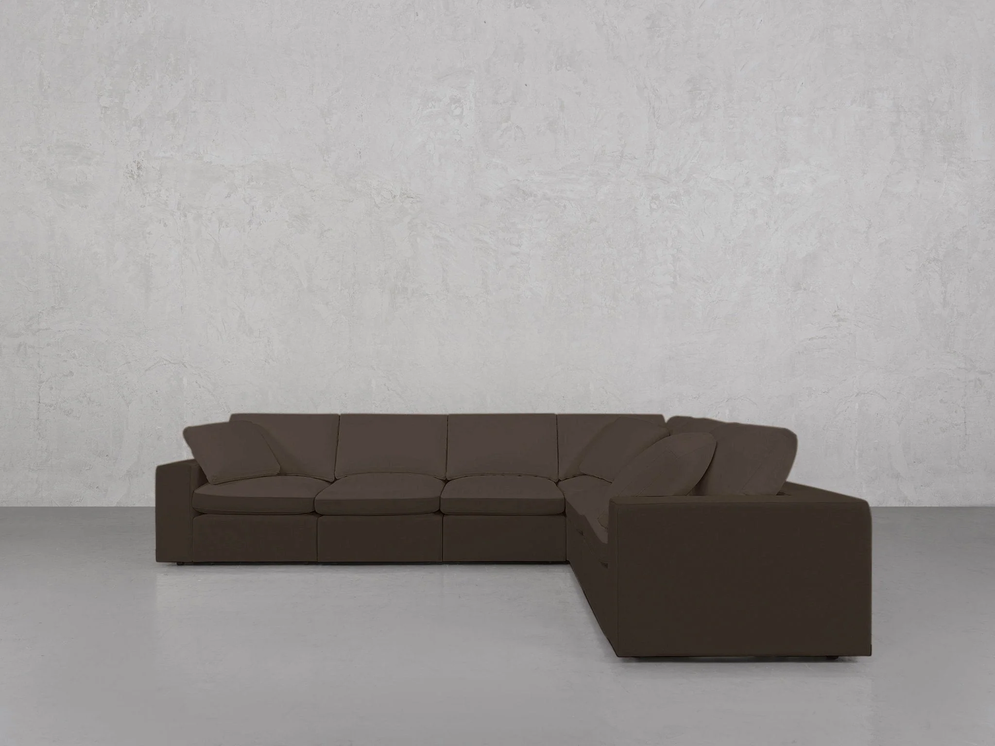 6-Seat Modular Corner Right Sectional - Image 151