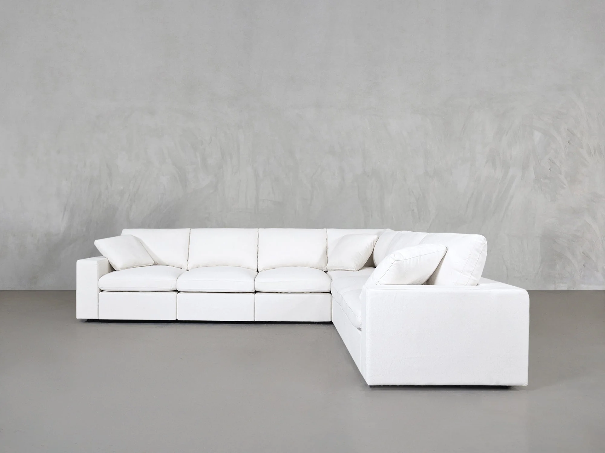6-Seat Modular Corner Right Sectional - Image 2