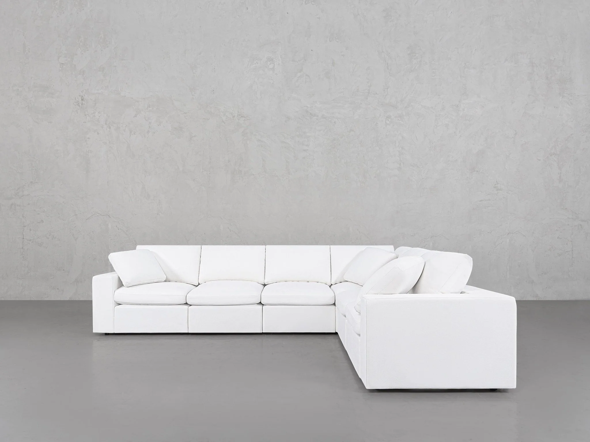 6-Seat Modular Corner Right Sectional - Image 3