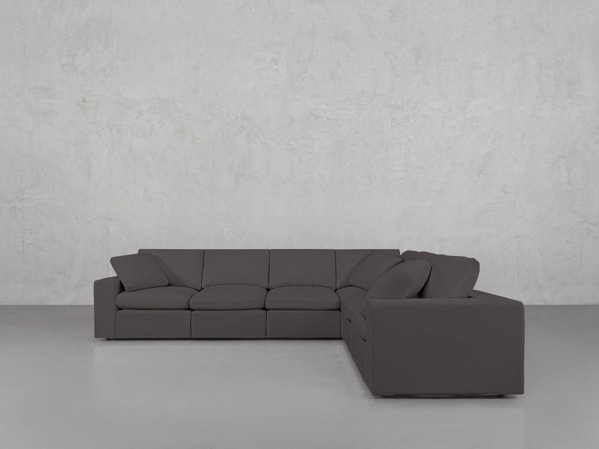 6-Seat Modular Corner Right Sectional - Image 85