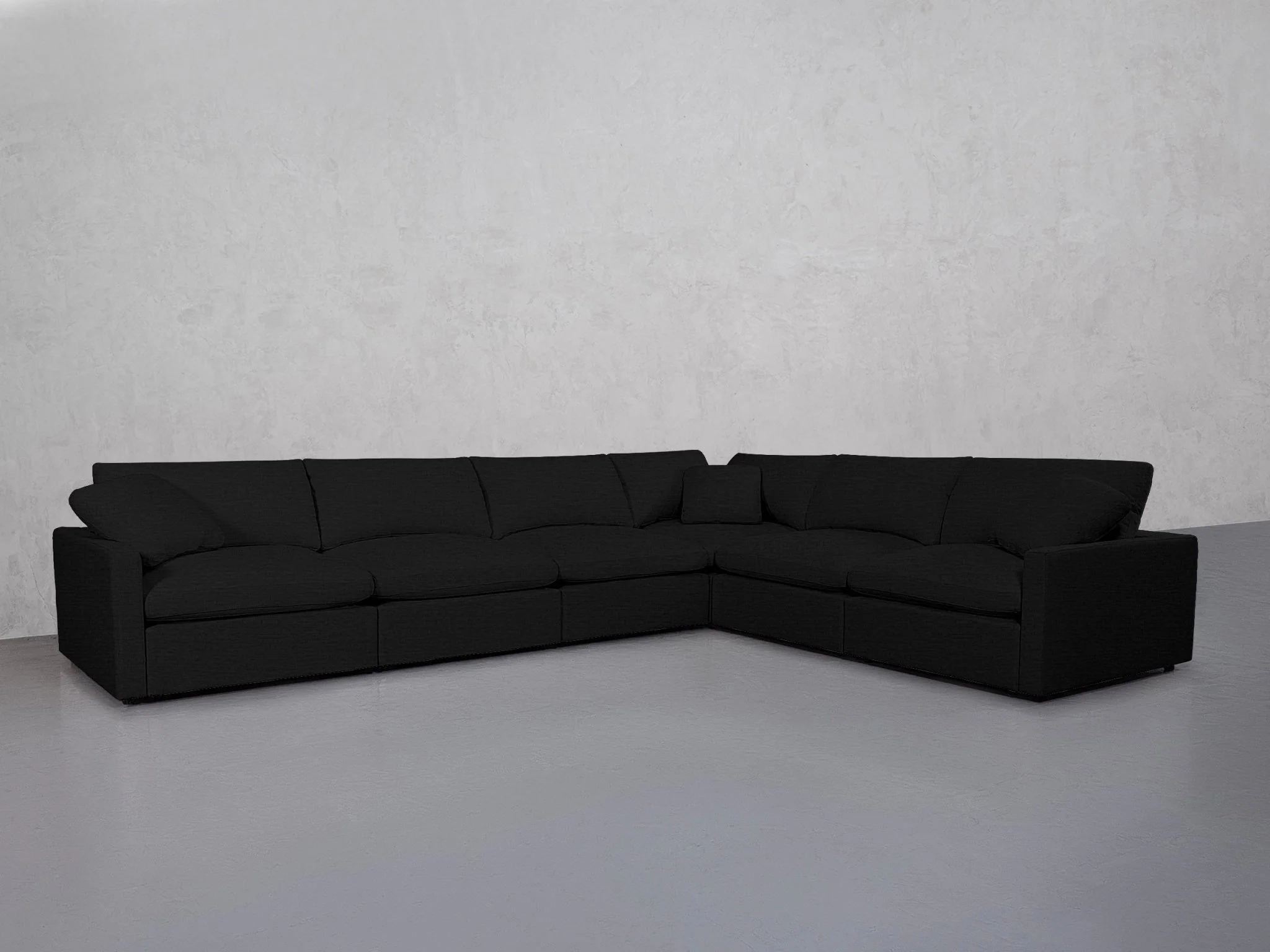 6-Seat Modular Corner Right Sectional (Thin Arms) - Image 37