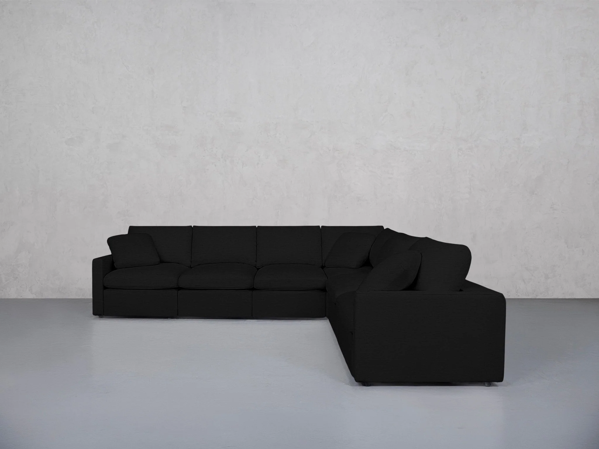 6-Seat Modular Corner Right Sectional (Thin Arms) - Image 39