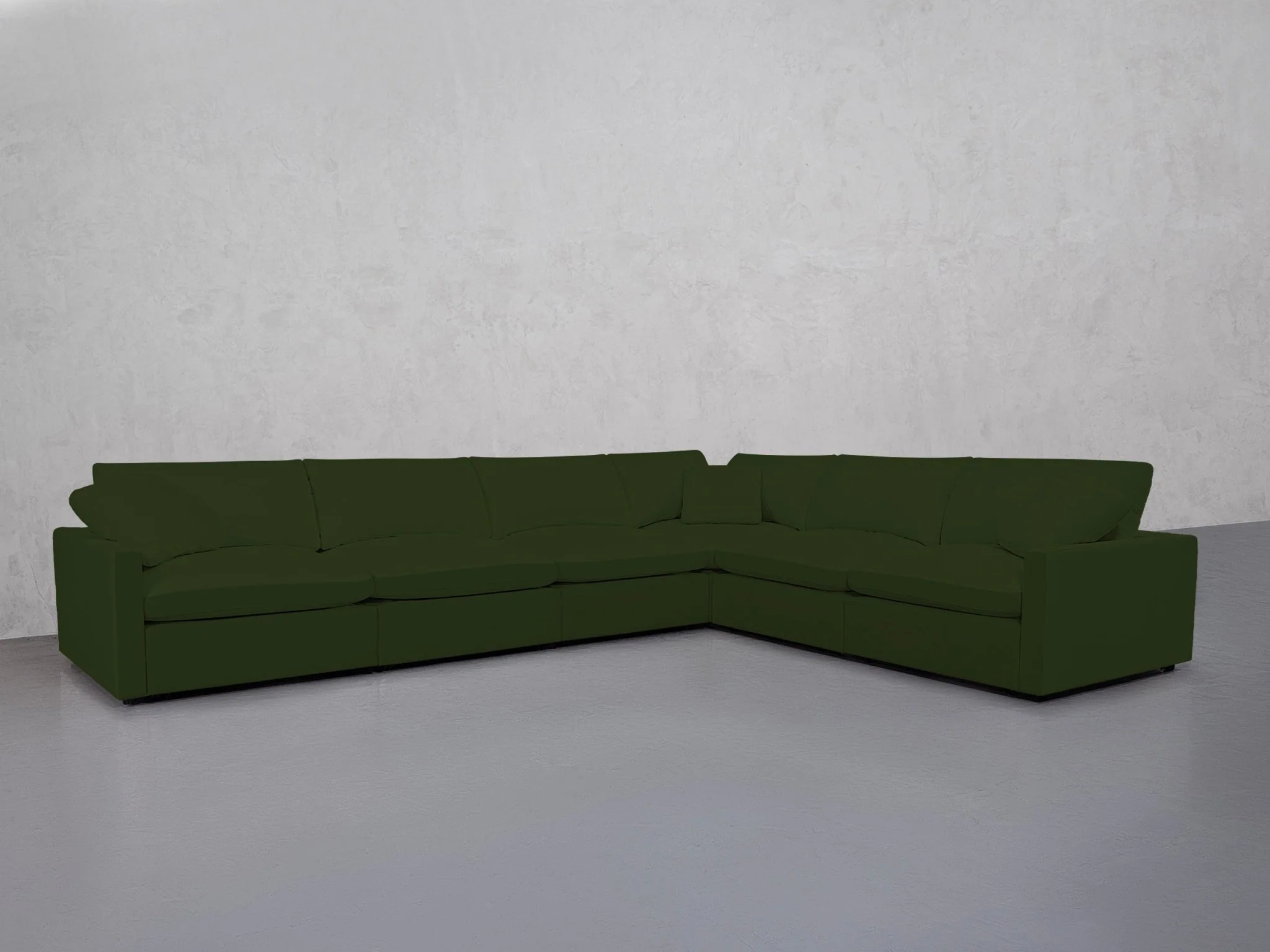 6-Seat Modular Corner Right Sectional (Thin Arms) - Image 86