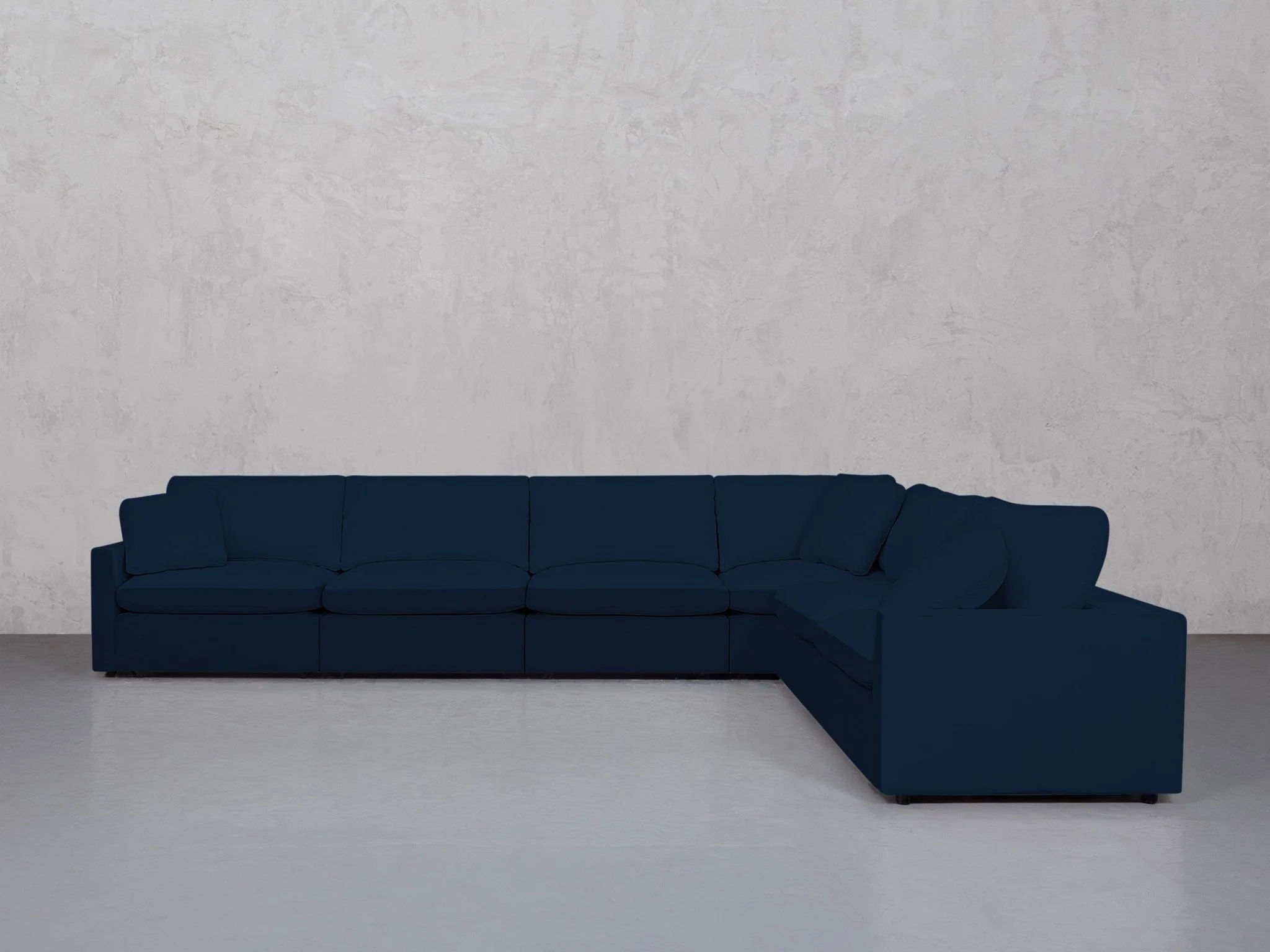 6-Seat Modular Corner Right Sectional (Thin Arms) - Image 92