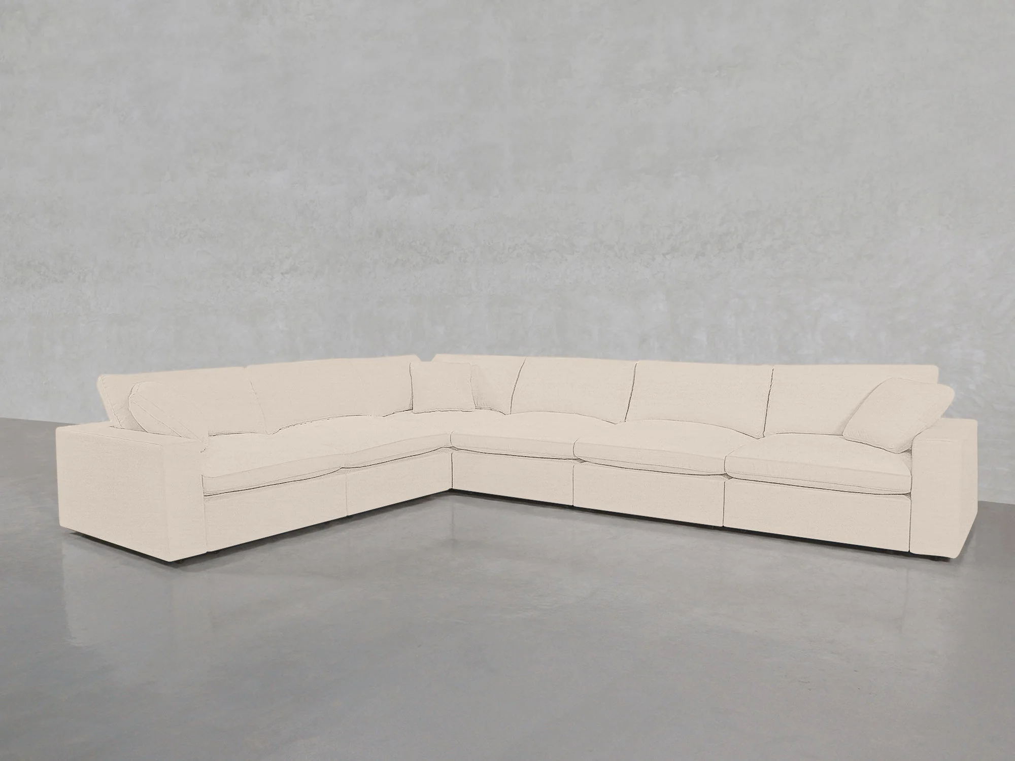 6-Seat Modular Corner Sectional - Image 118
