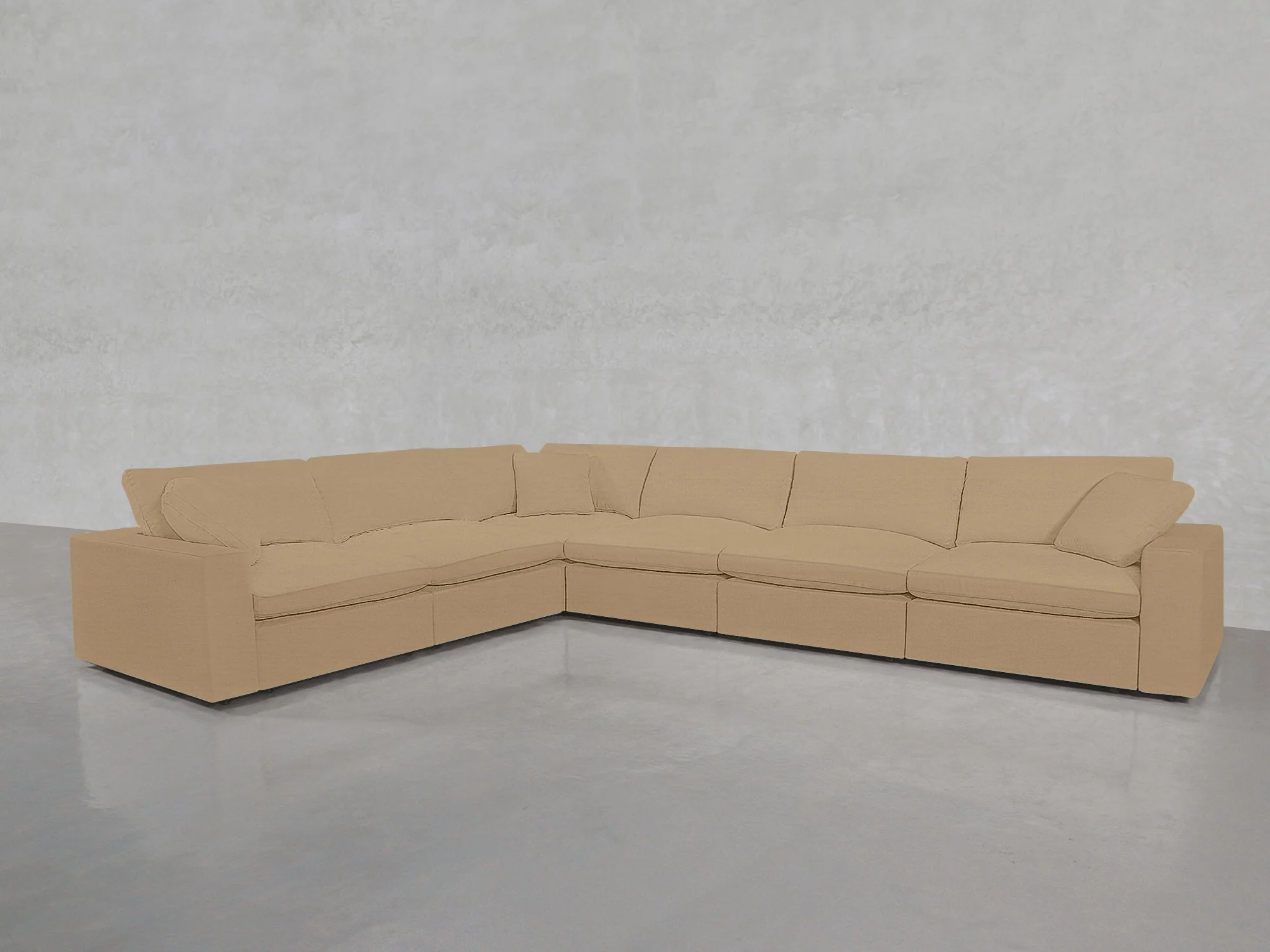 6-Seat Modular Corner Sectional - Image 128
