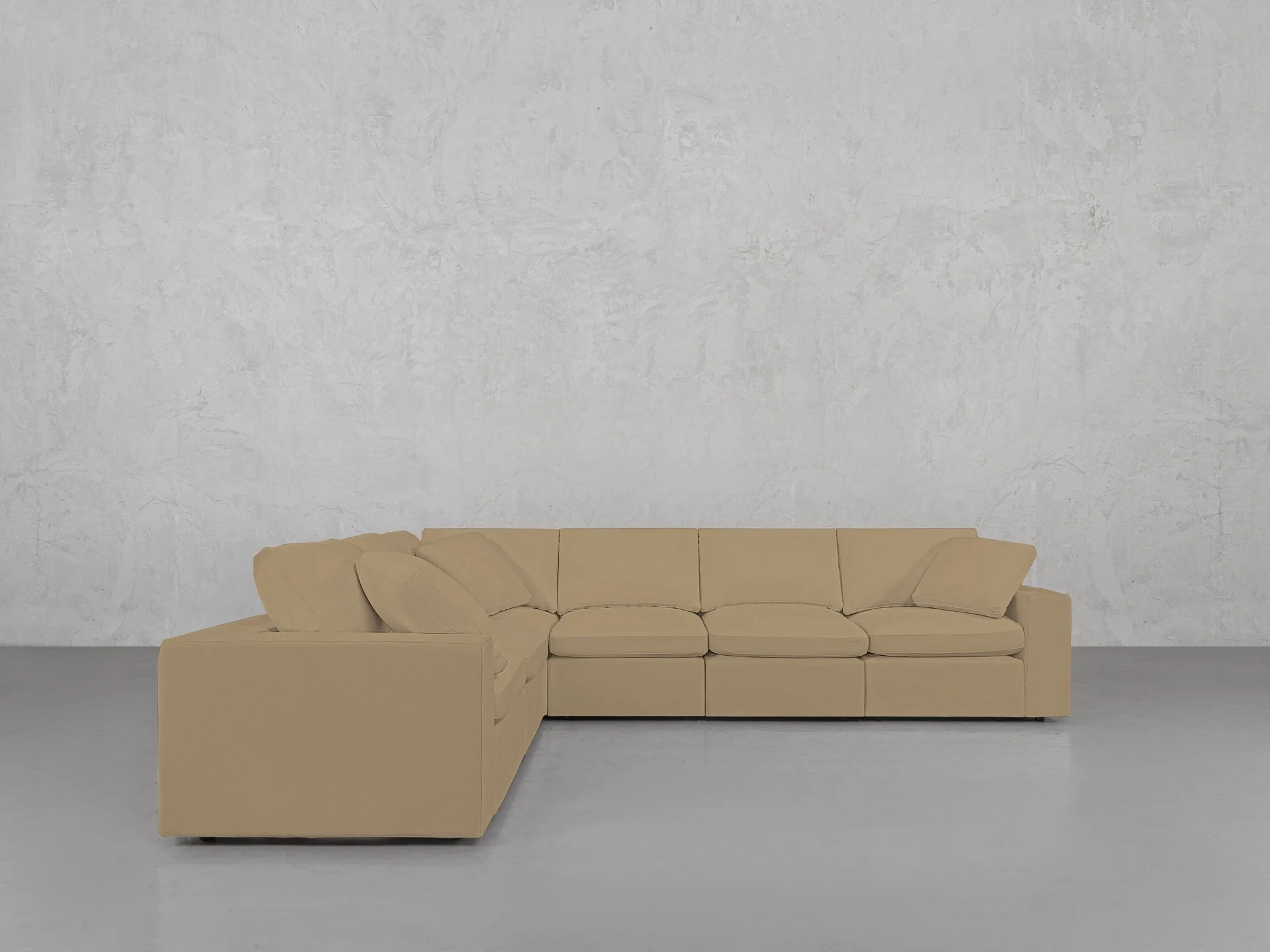 6-Seat Modular Corner Sectional - Image 131