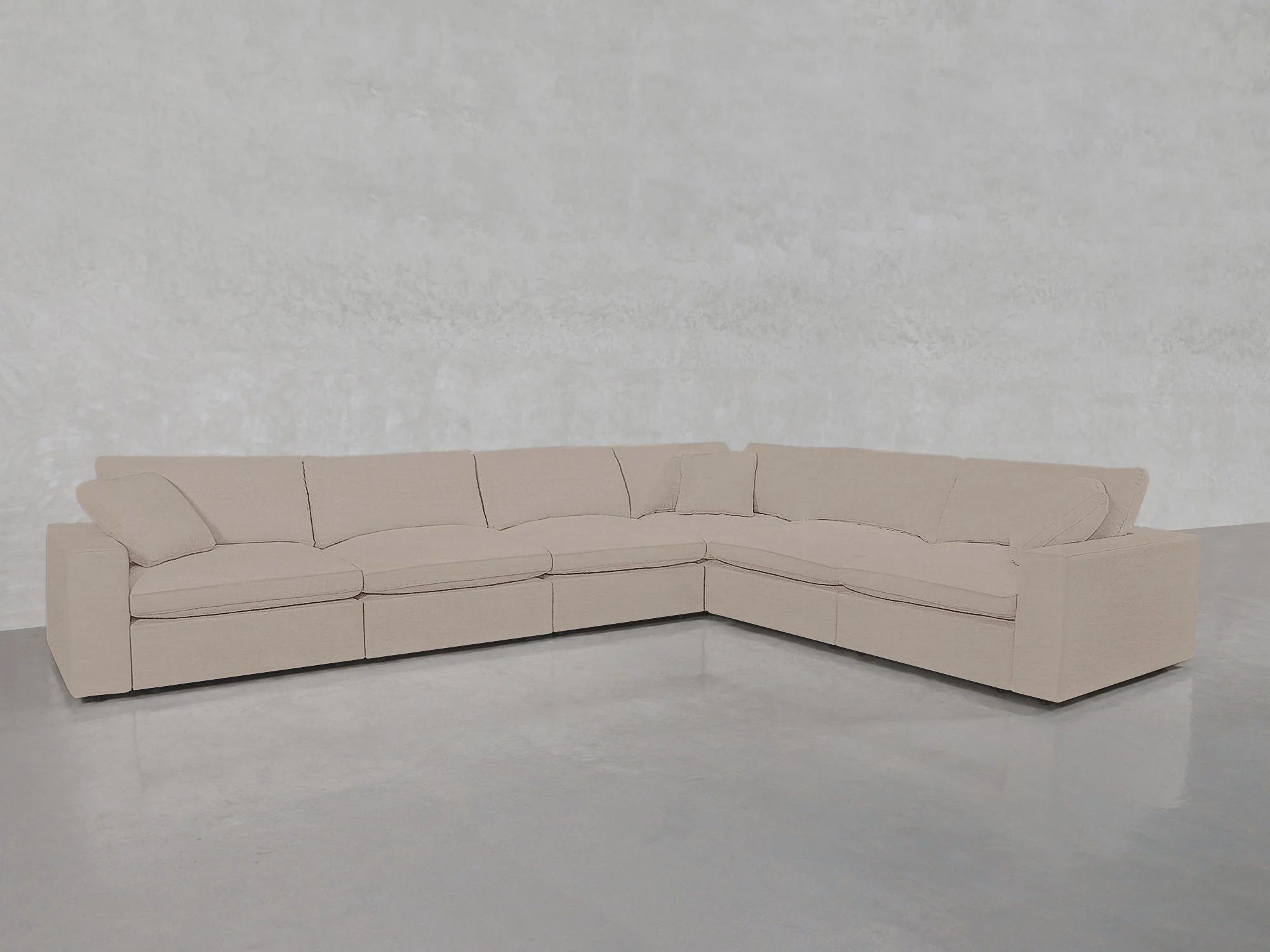 6-Seat Modular Corner Sectional - Image 140