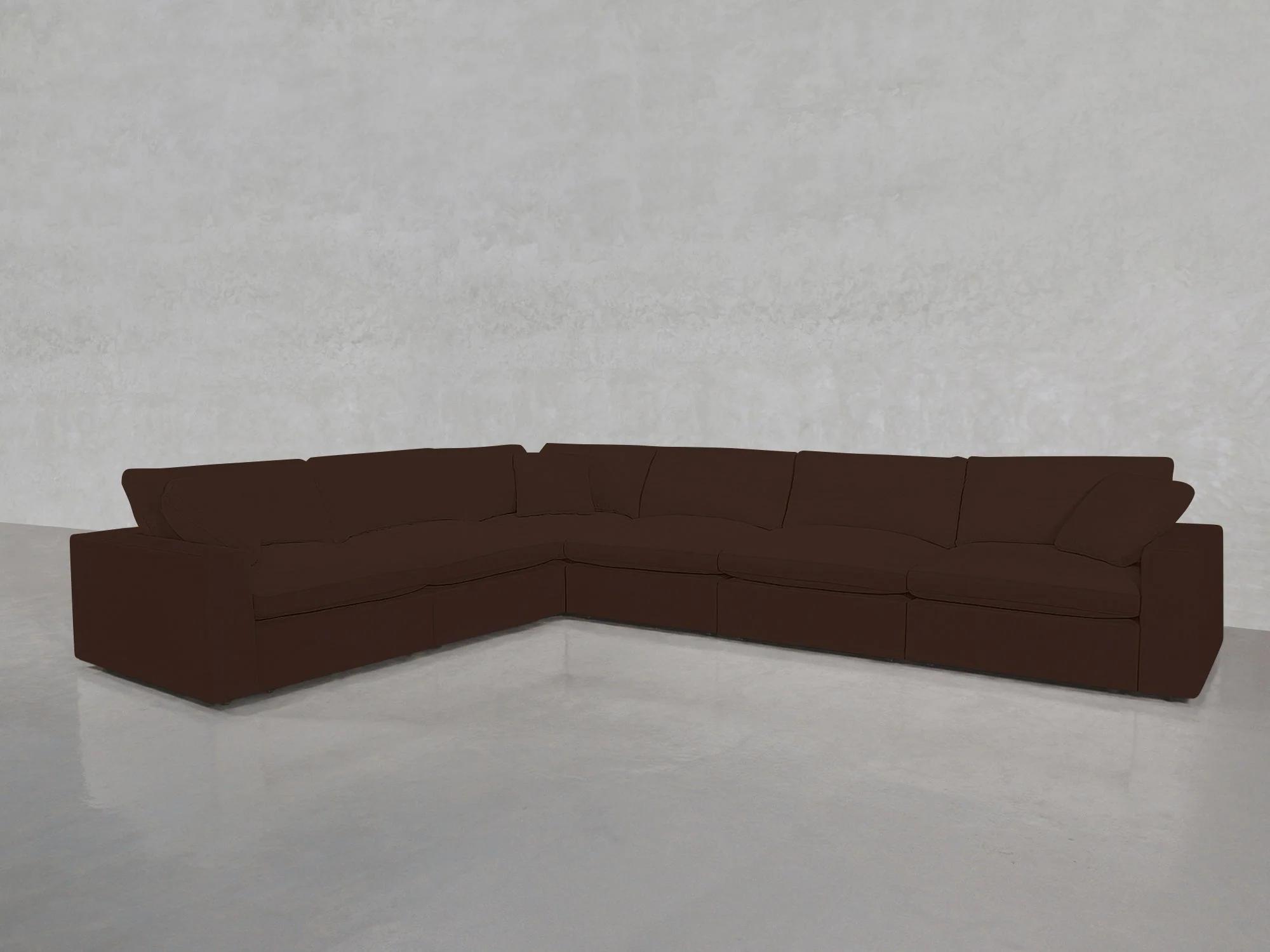 6-Seat Modular Corner Sectional - Image 162