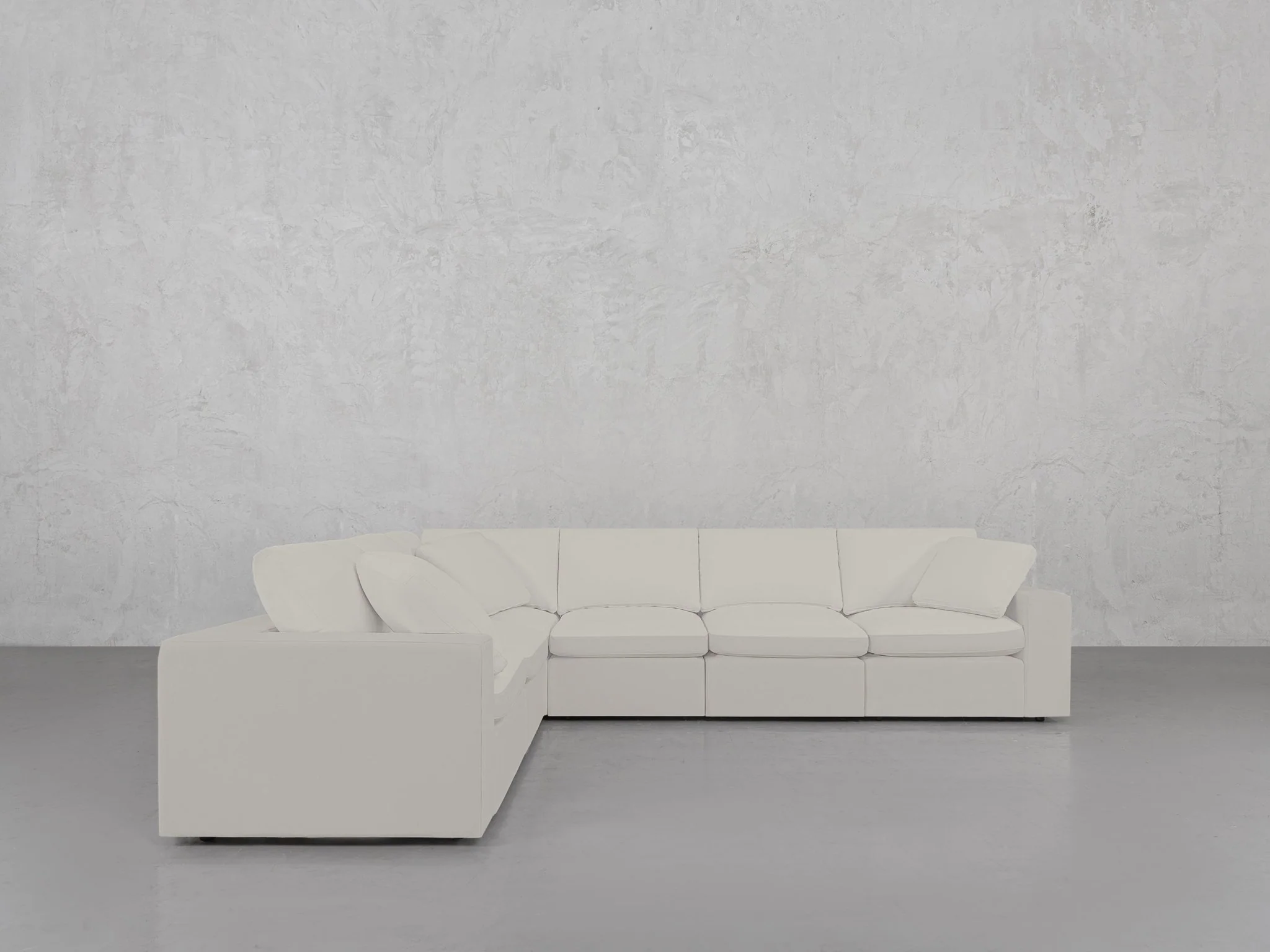 6-Seat Modular Corner Sectional - Image 197
