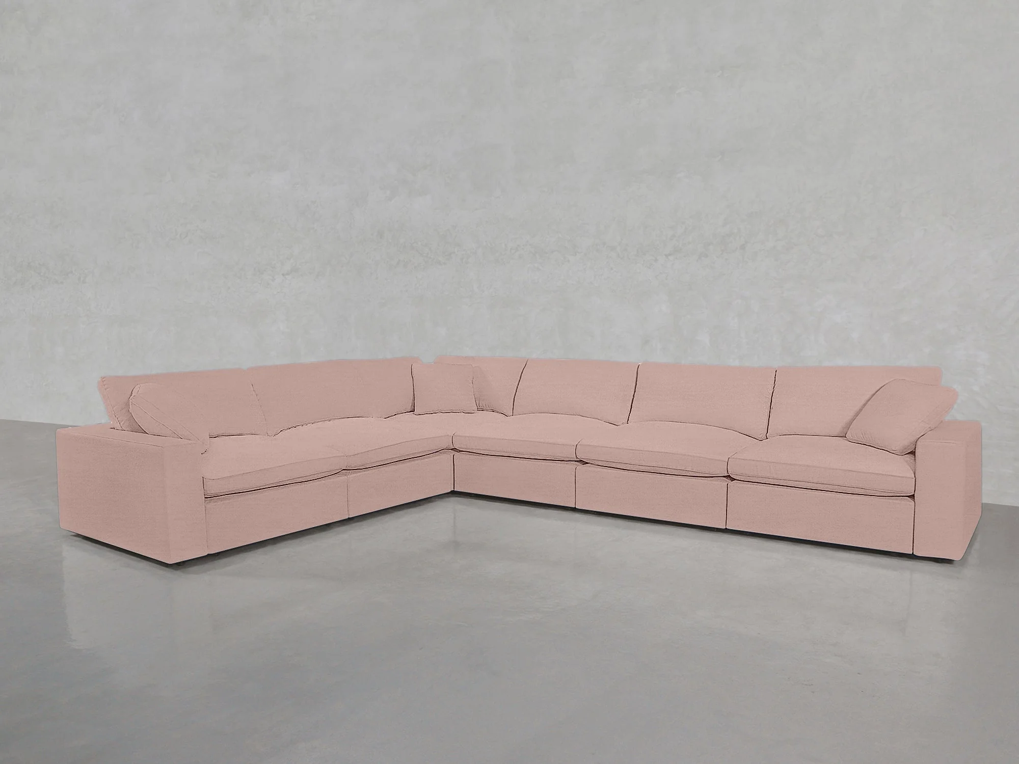 6-Seat Modular Corner Sectional - Image 237