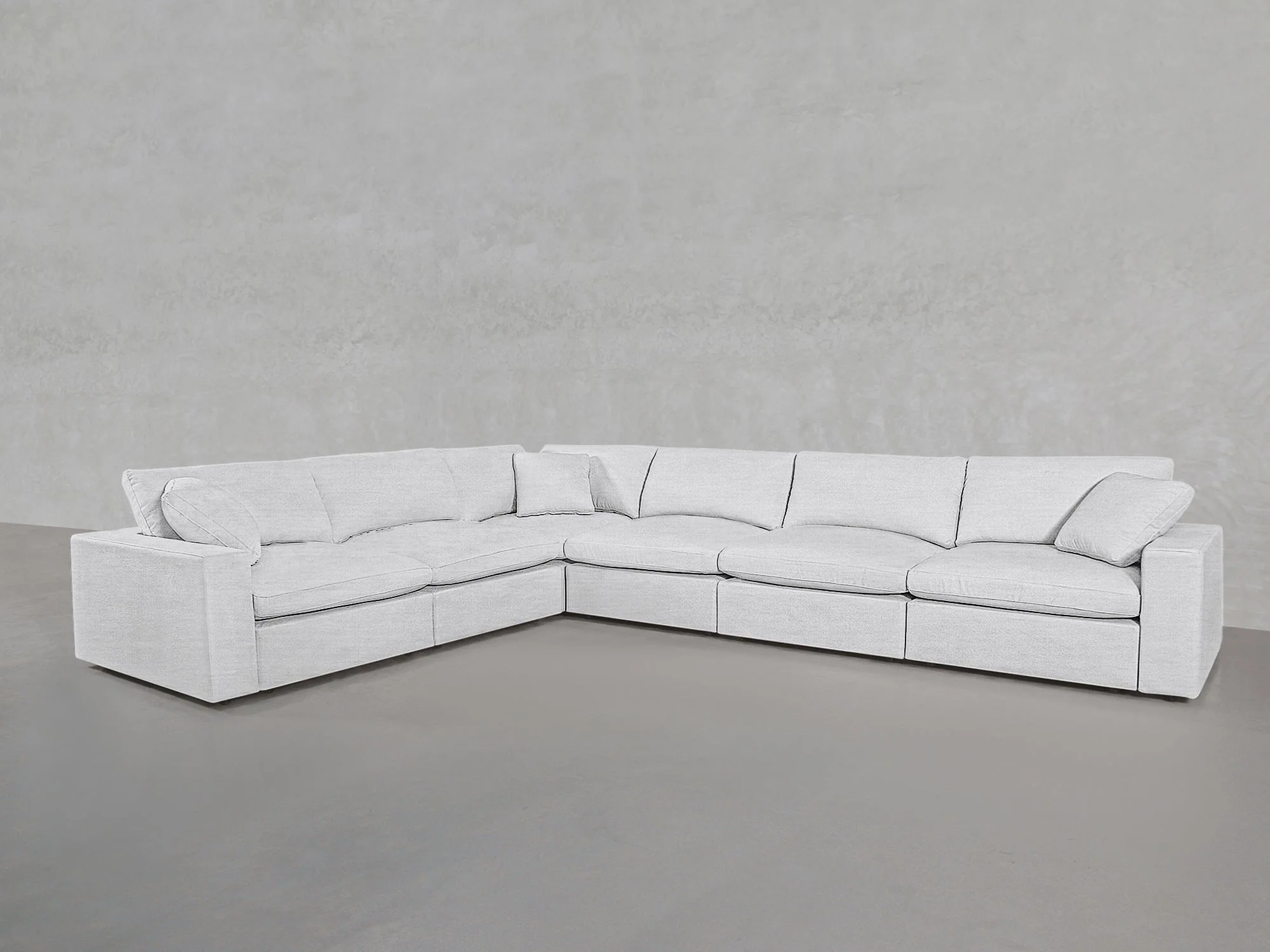6-Seat Modular Corner Sectional - Image 63