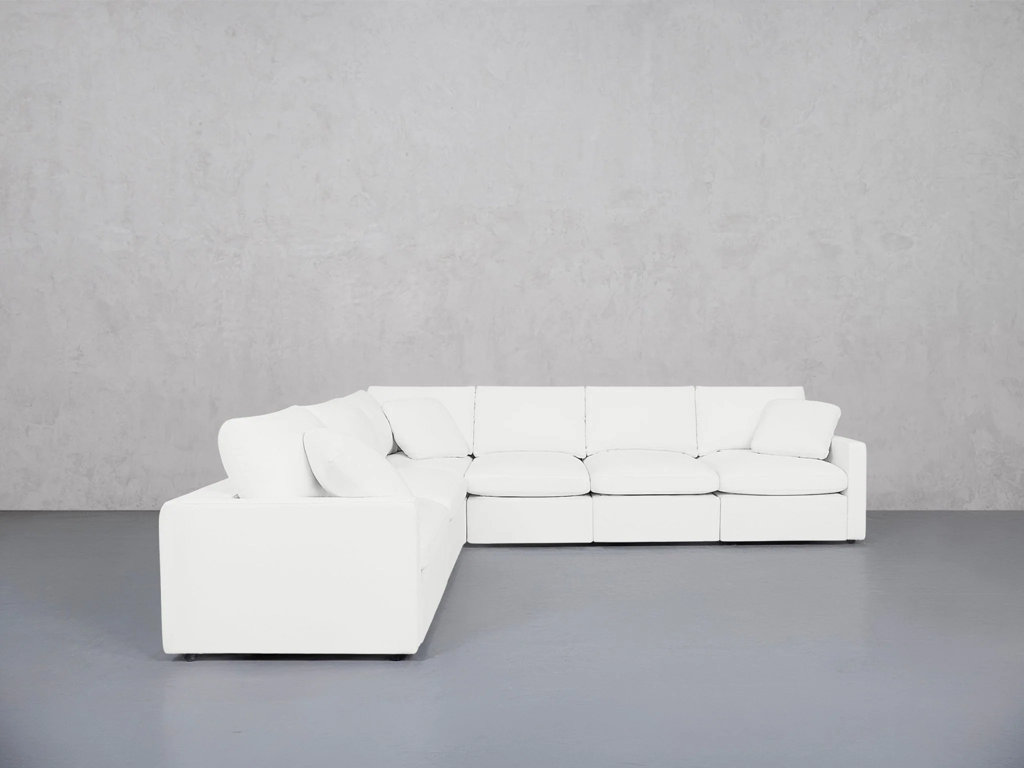 6-Seat Modular Corner Sectional (Thin Arms) - Image 11