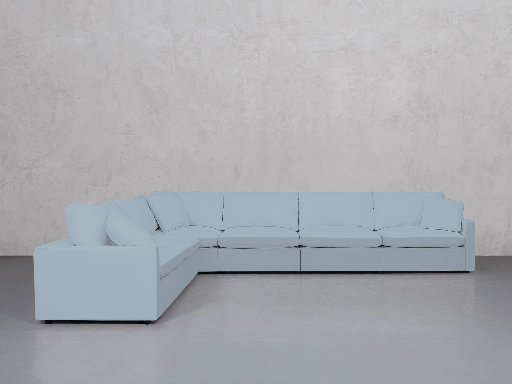 6-Seat Modular Corner Sectional (Thin Arms) - Image 120