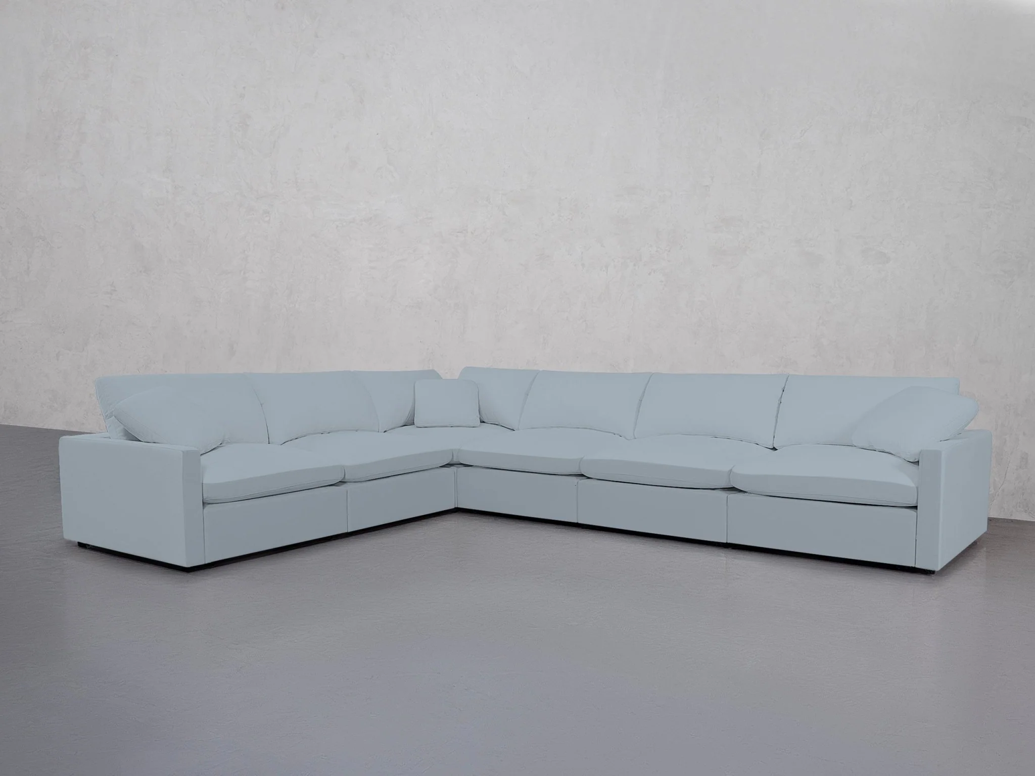 6-Seat Modular Corner Sectional (Thin Arms) - Image 121