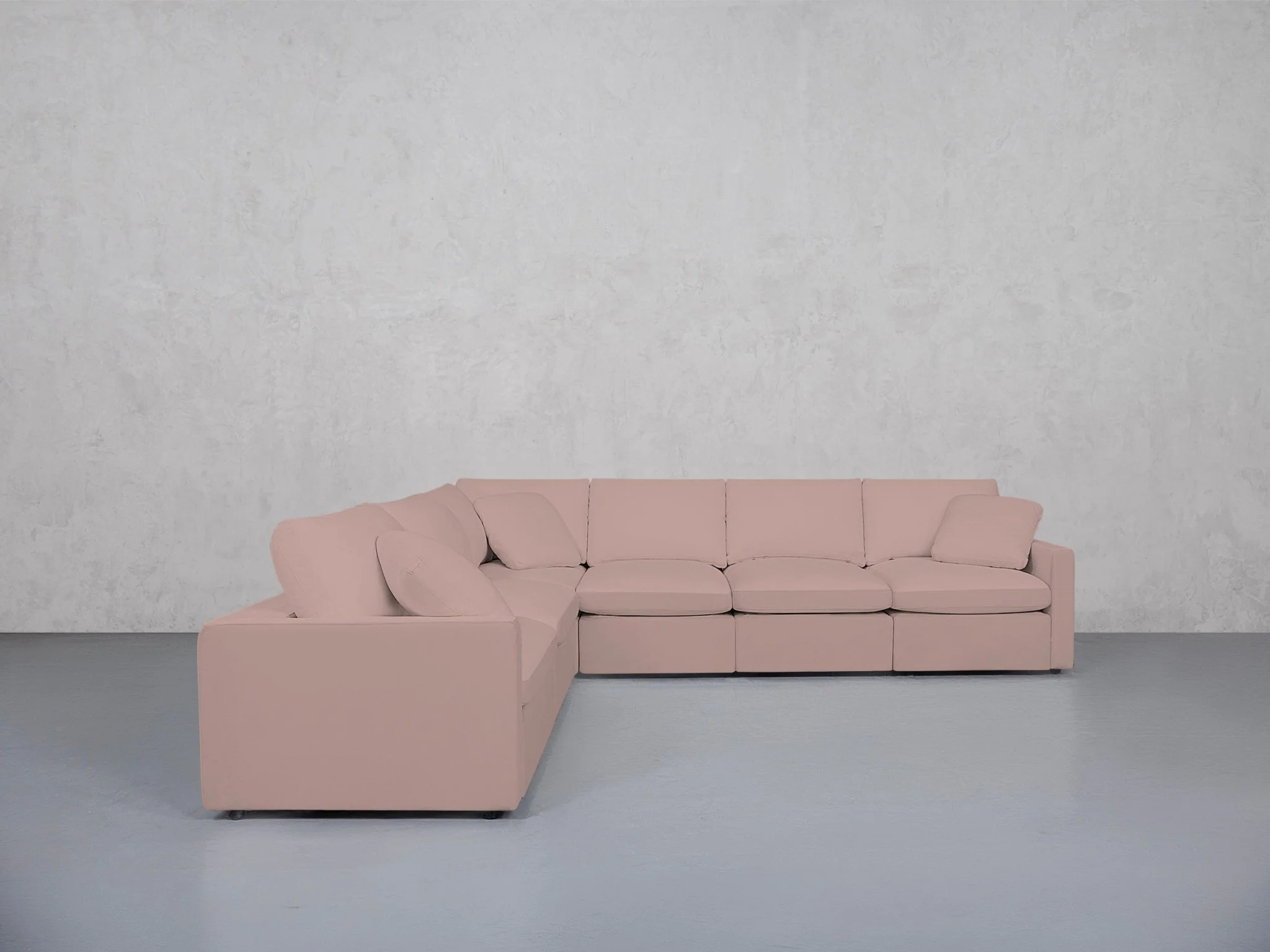 6-Seat Modular Corner Sectional (Thin Arms) - Image 130