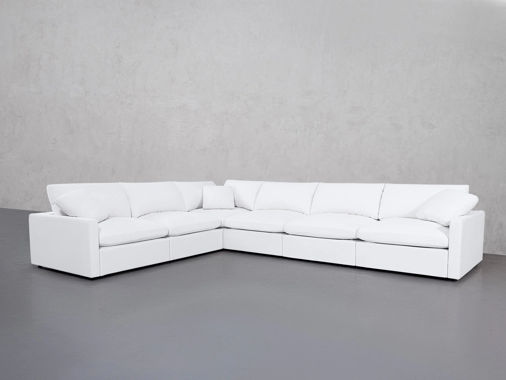 6-Seat Modular Corner Sectional (Thin Arms) - Image 135