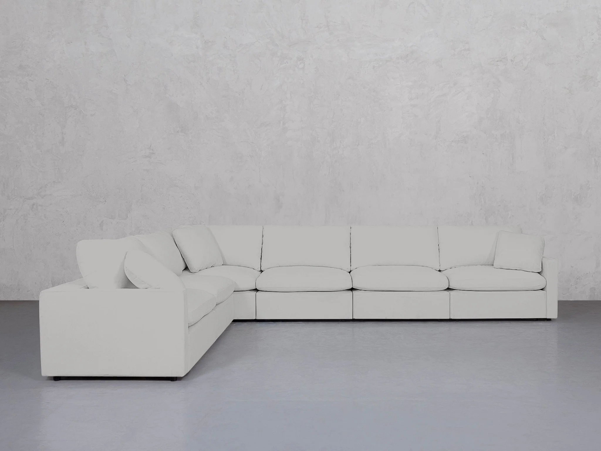 6-Seat Modular Corner Sectional (Thin Arms) - Image 144