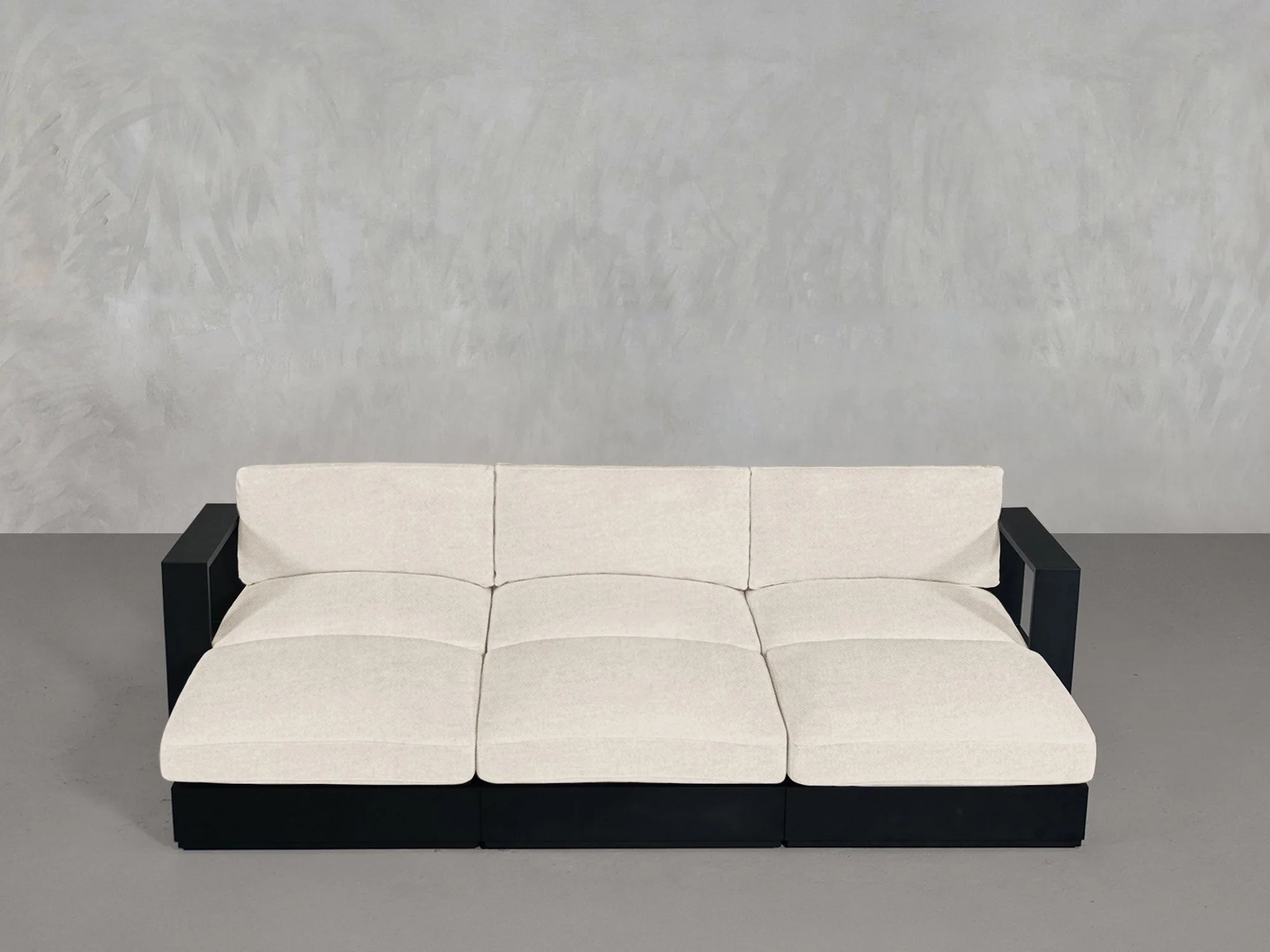 6-Seat Modular Daybed Aluminum Outdoor - Image 9