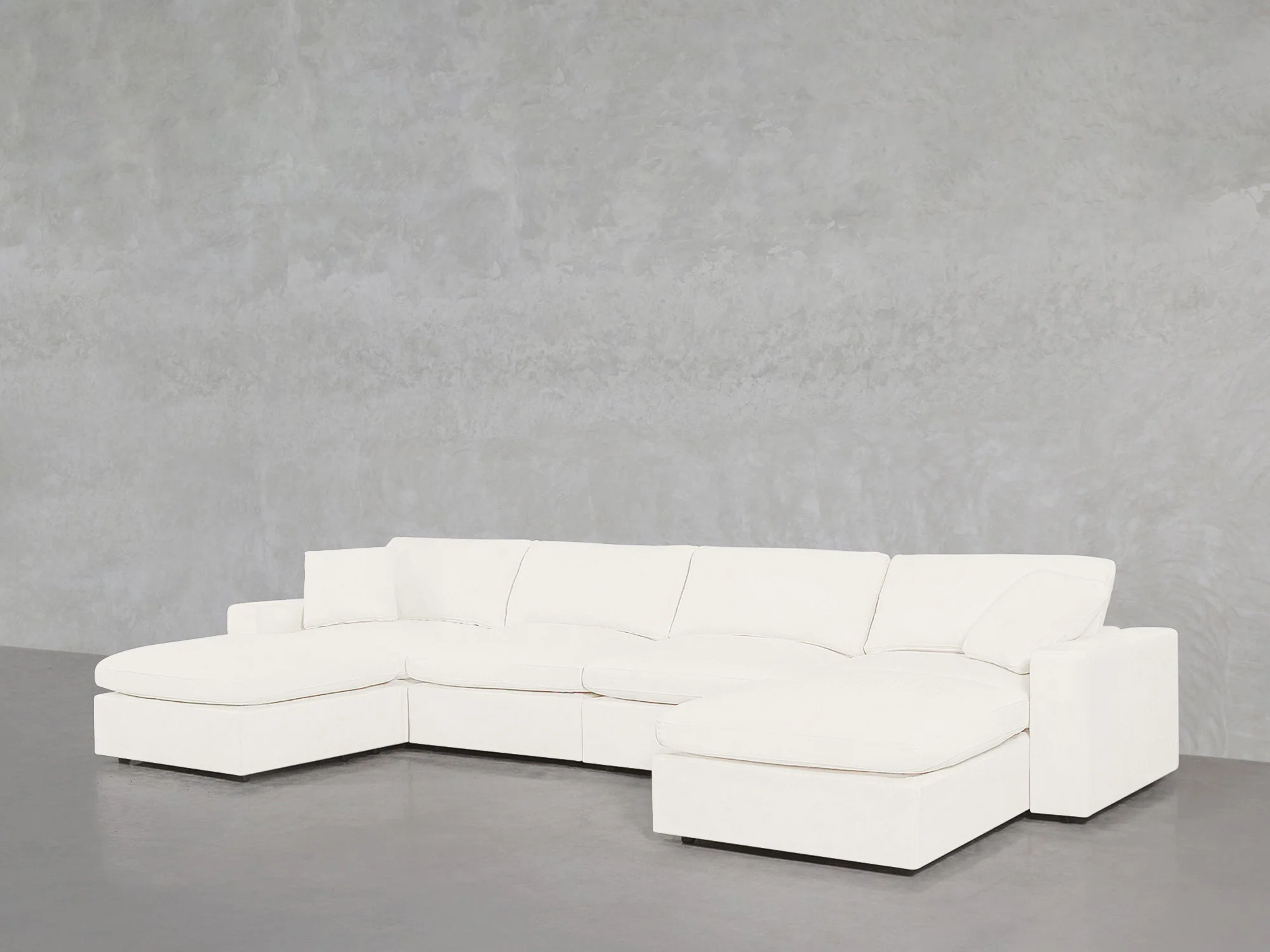 6-Seat Modular Double Chaise Sectional - Image 105