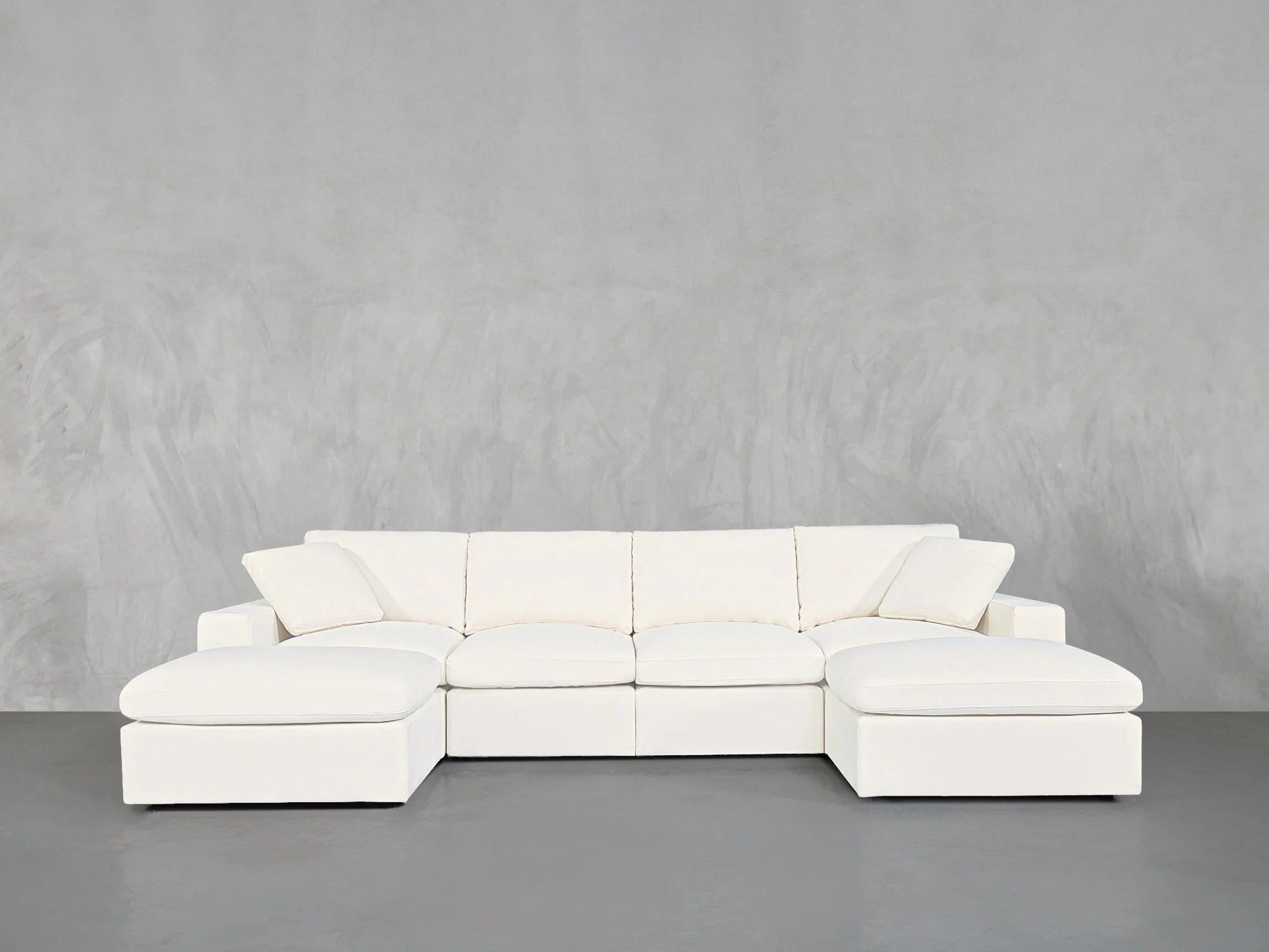 6-Seat Modular Double Chaise Sectional - Image 106