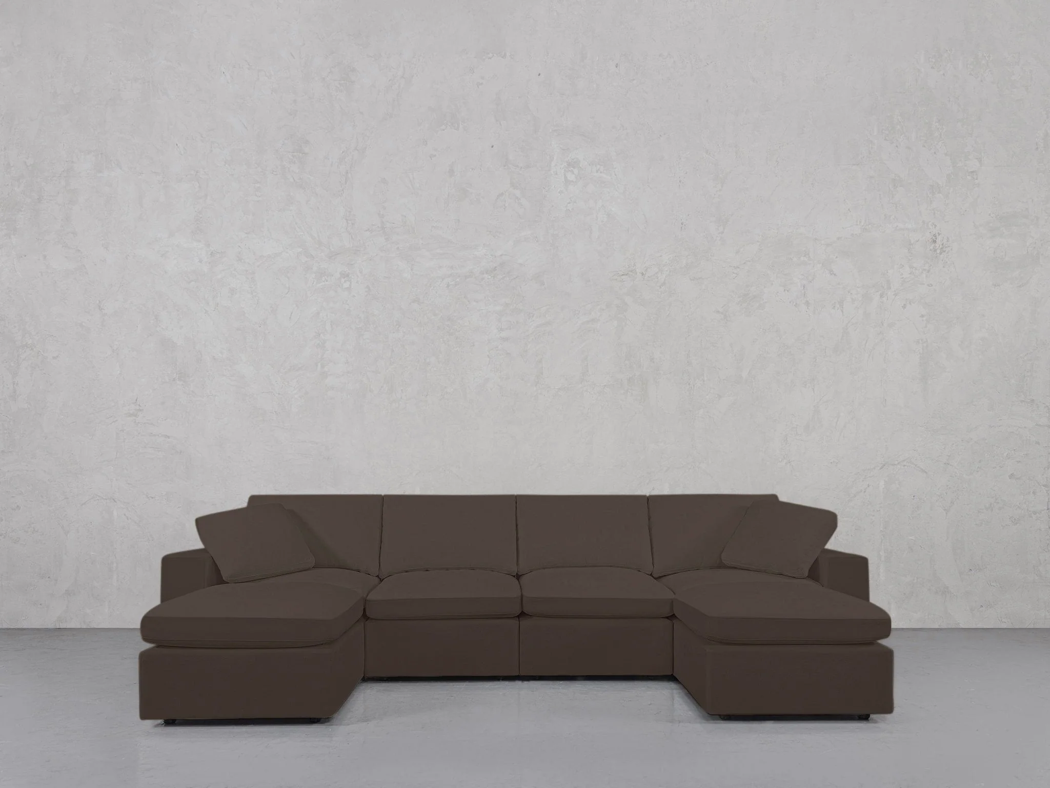 6-Seat Modular Double Chaise Sectional - Image 151