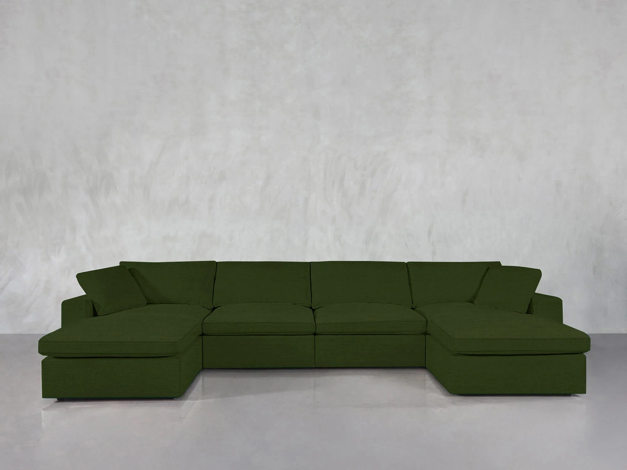 6-Seat Modular Double Chaise Sectional - Image 170