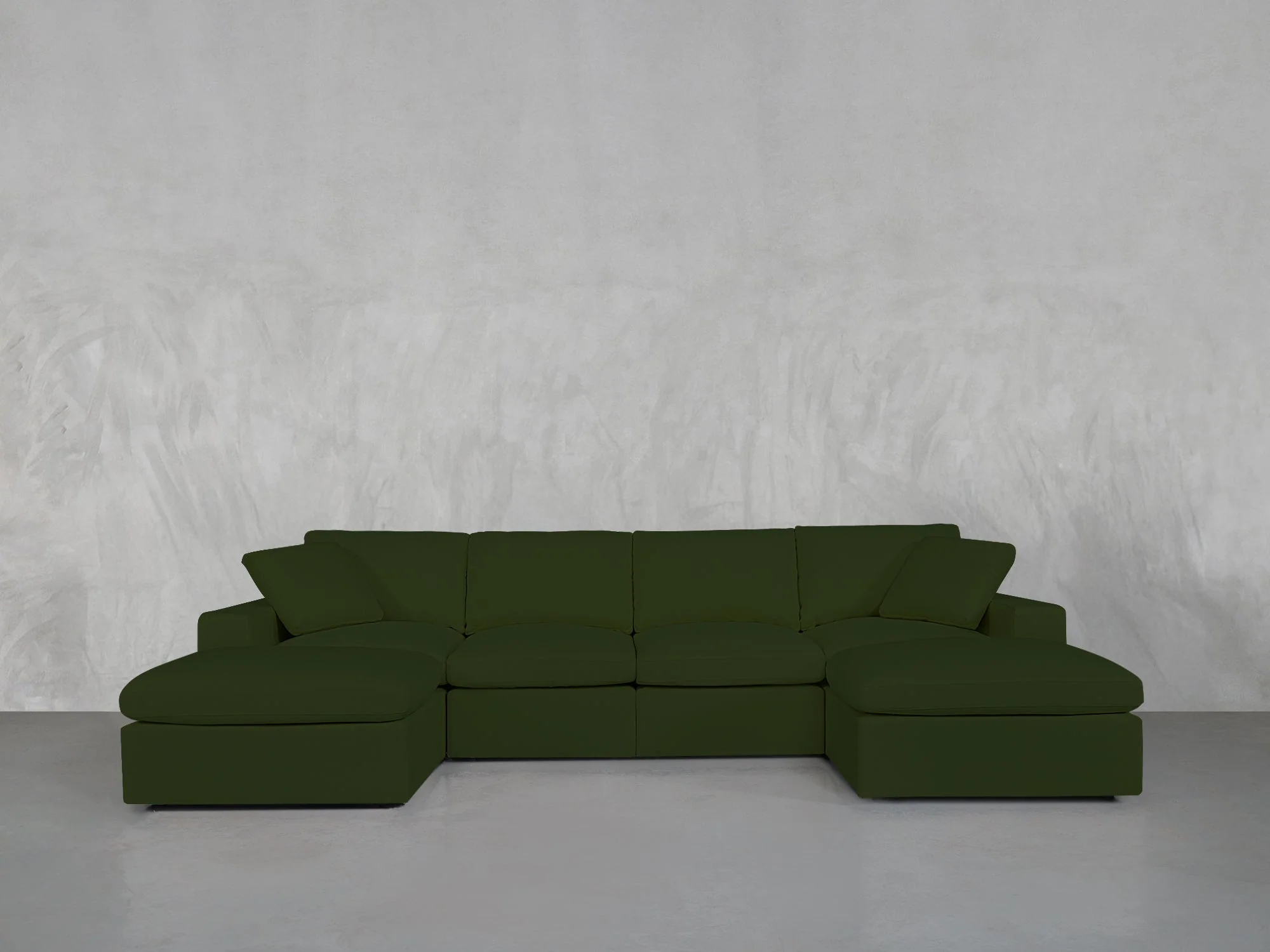 6-Seat Modular Double Chaise Sectional - Image 172
