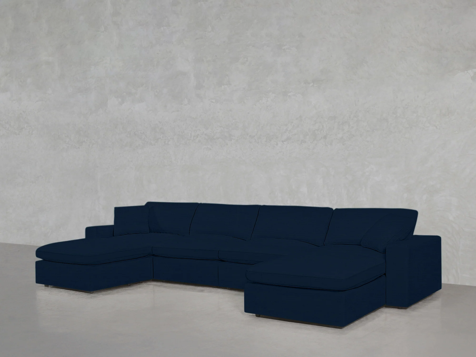 6-Seat Modular Double Chaise Sectional - Image 182
