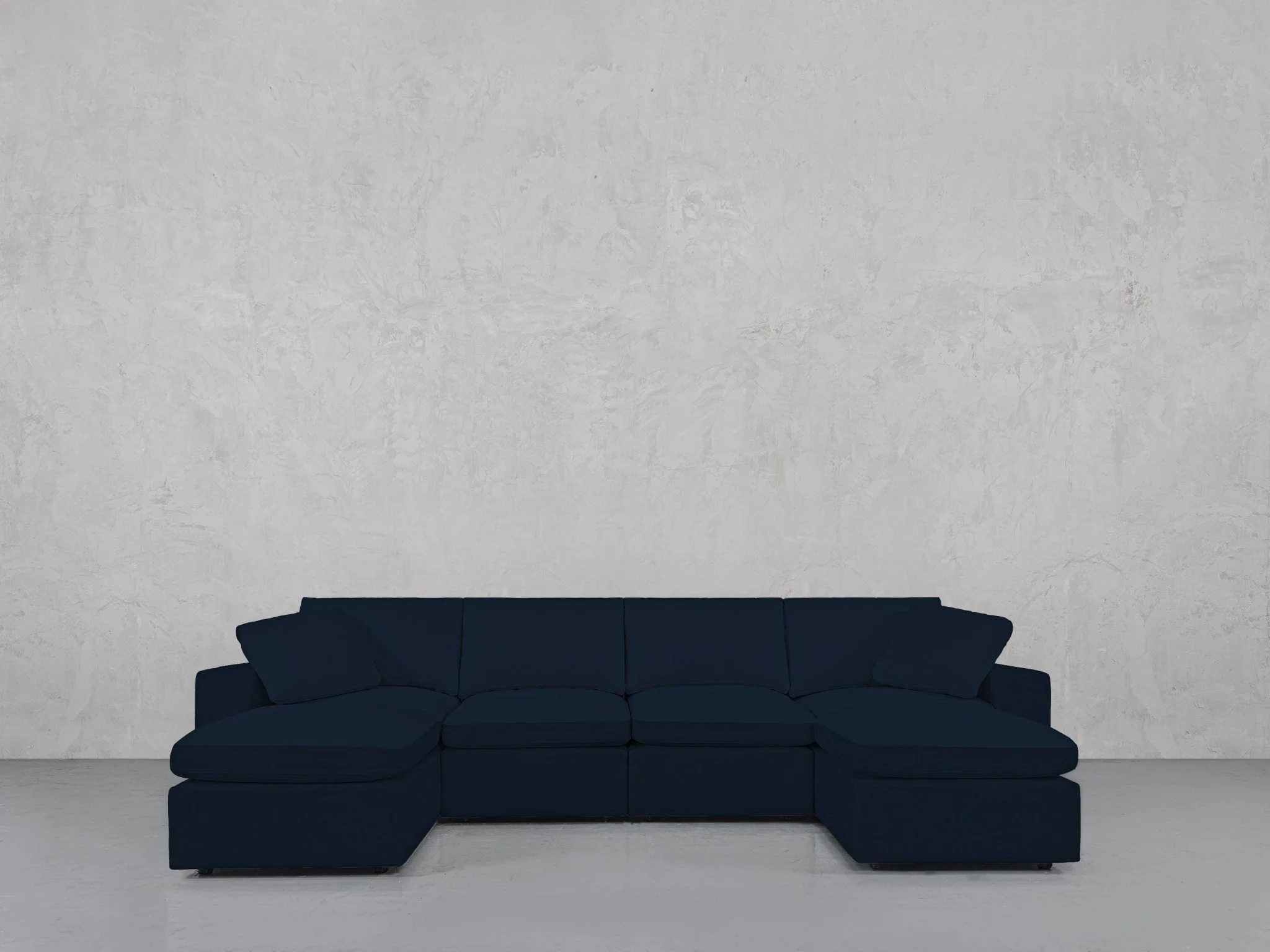 6-Seat Modular Double Chaise Sectional - Image 184